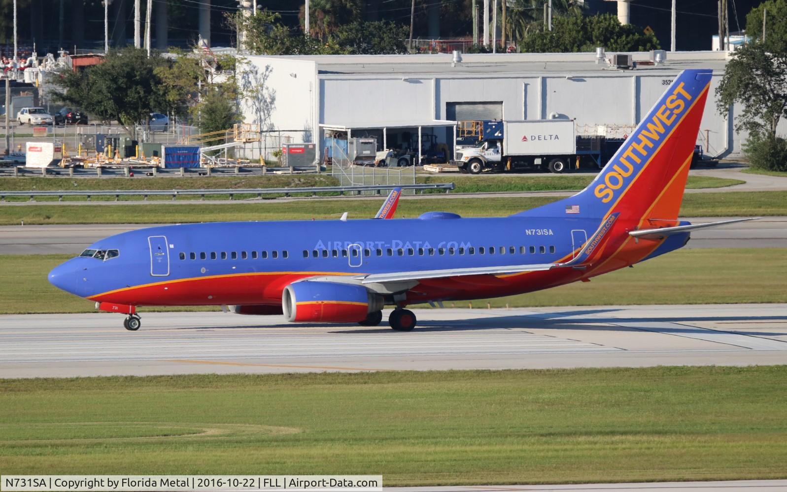 N731SA, 1999 Boeing 737-7H4 C/N 27863, Southwest