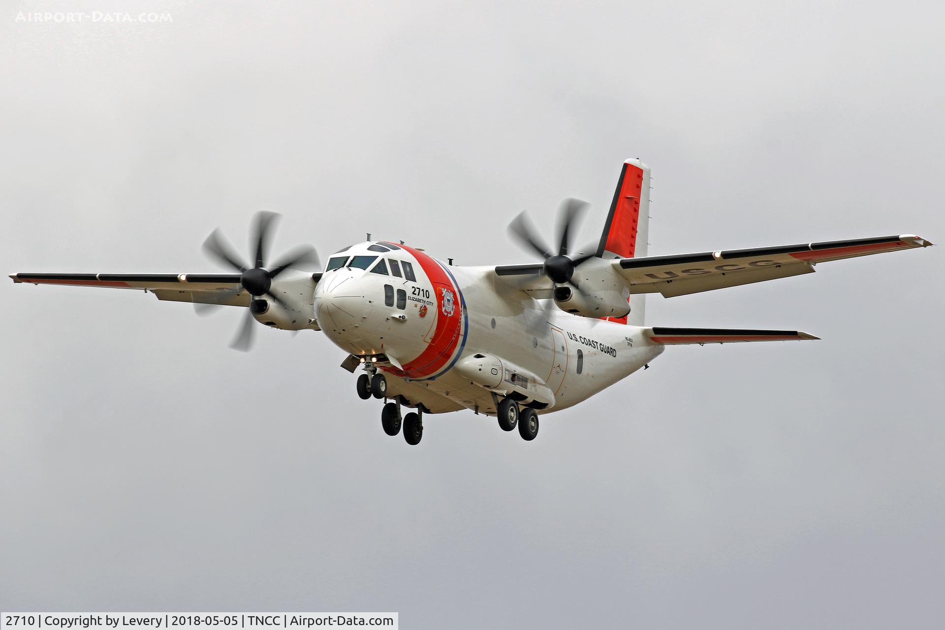 2710, 2010 Alenia C-27J Spartan C/N 4164/JCA10, Very short final RWY11