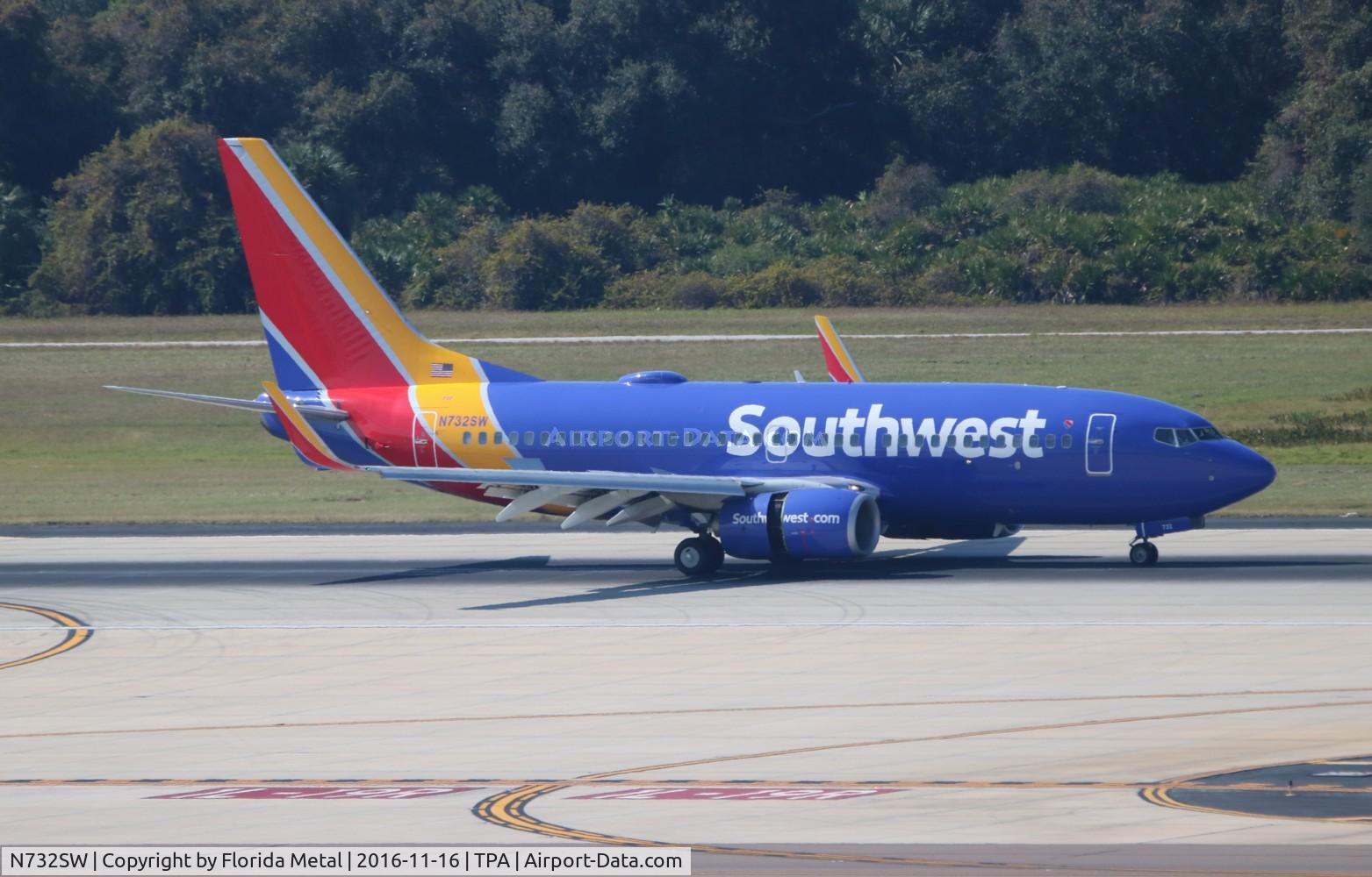 N732SW, 1999 Boeing 737-7H4 C/N 27864, Southwest