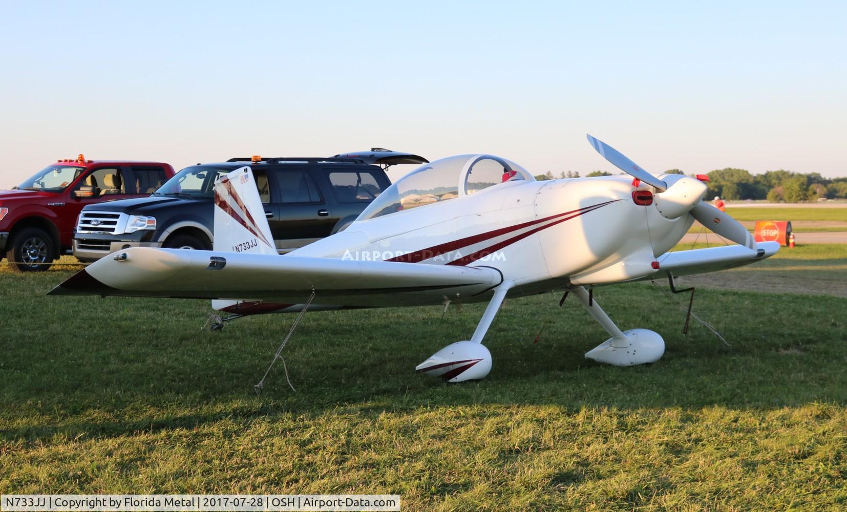 N733JJ, 2001 Vans RV-8 C/N 80331, Vans RV-8