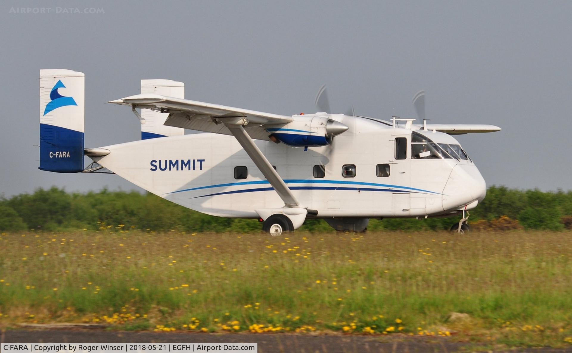 C-FARA, 1980 Short SC-7 Skyvan 3 C/N SH.1970, Visiting Skyvan operated by Summit Air.