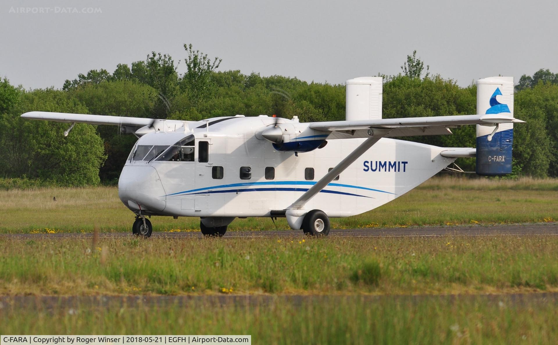 C-FARA, 1980 Short SC-7 Skyvan 3 C/N SH.1970, Visiting Skyvan operated by Summit Air.