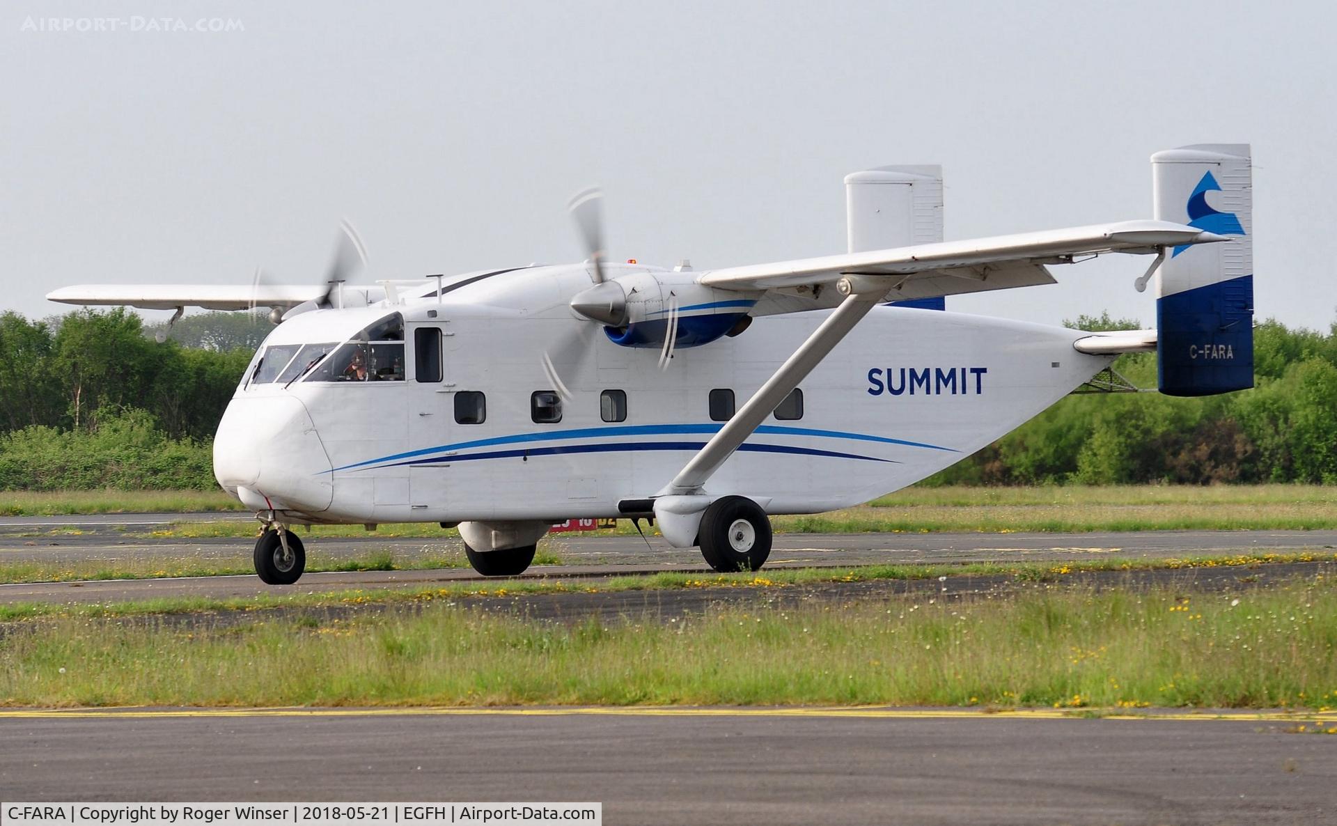C-FARA, 1980 Short SC-7 Skyvan 3 C/N SH.1970, Visiting Skyvan operated by Summit Air.