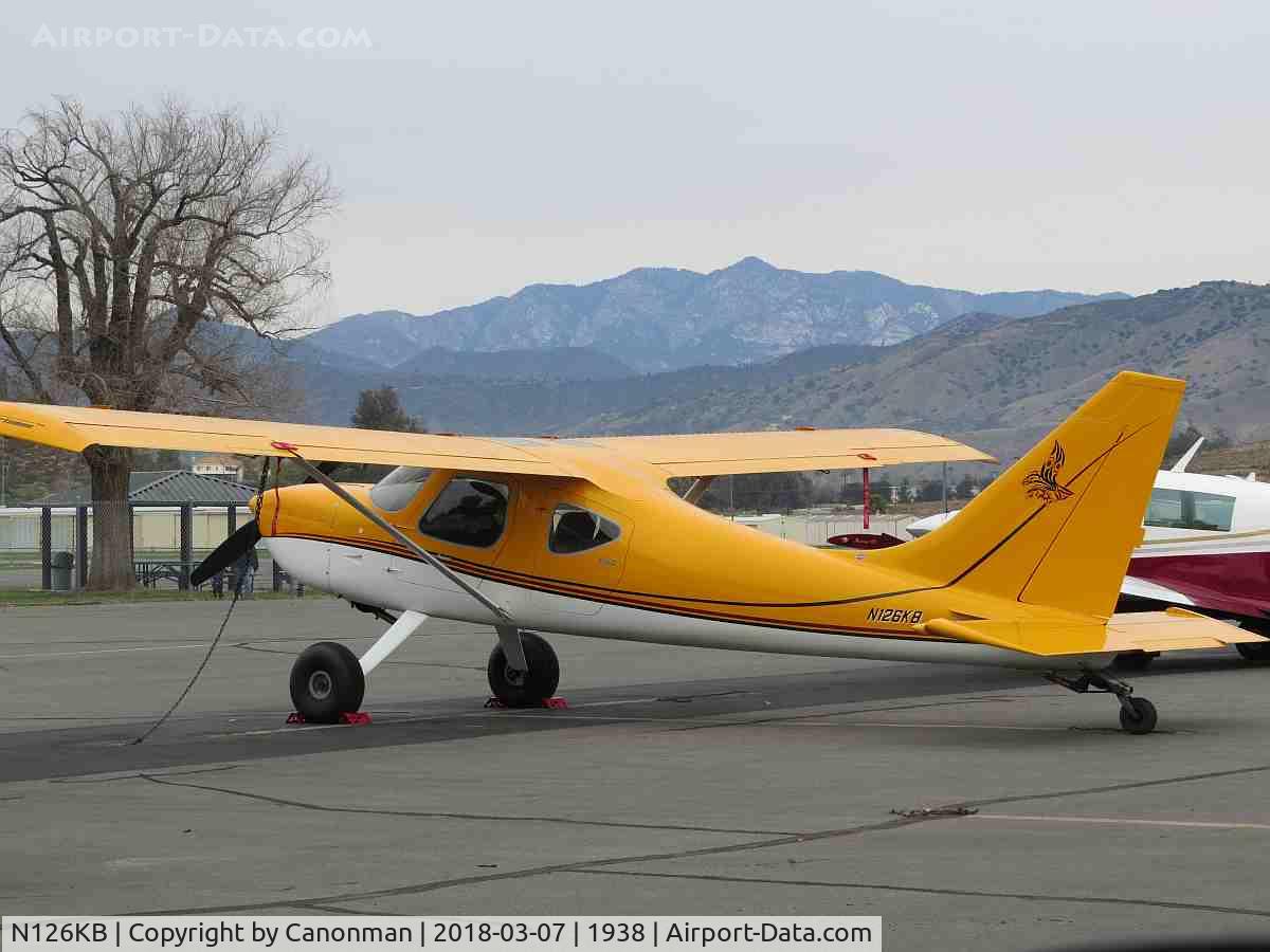 N126KB, 2007 Glasair Sportsman 2+2 C/N 7232, Parked