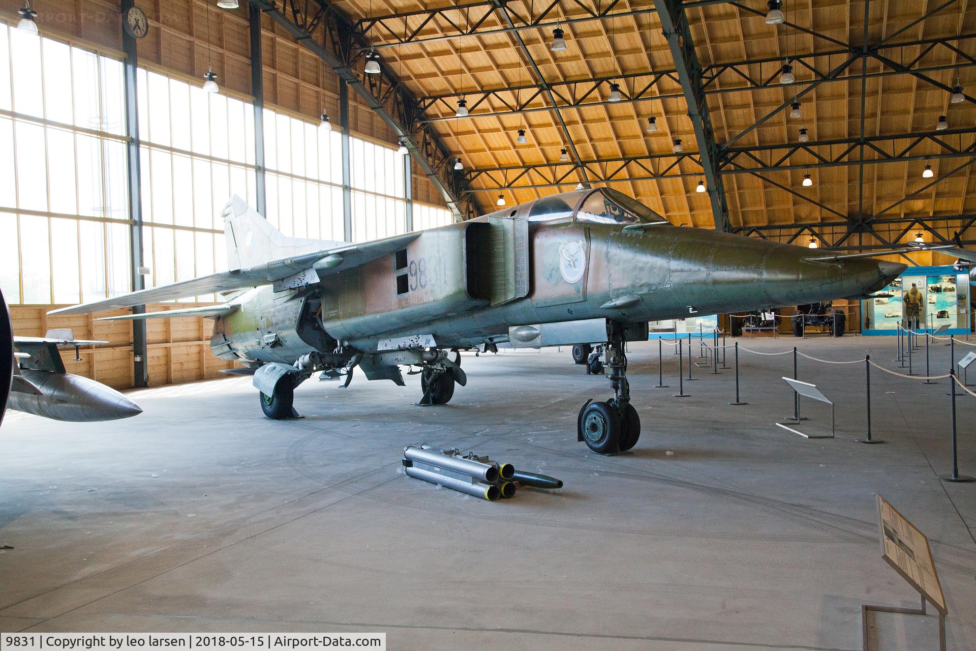 9831, 1982 Mikoyan-Gurevich MiG-23BN C/N 0393219831/8848, Letnany airfield 15.5.2018