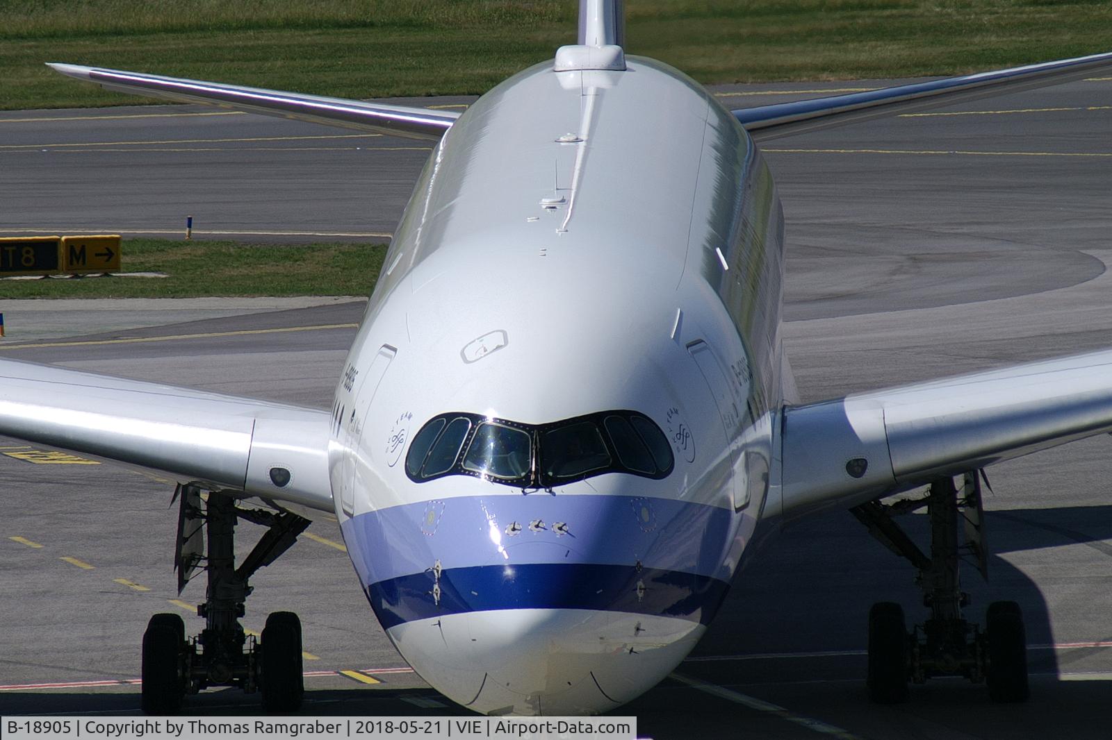 B-18905, 2016 Airbus A350-941 C/N 073, China Airlines Airbus A350-900