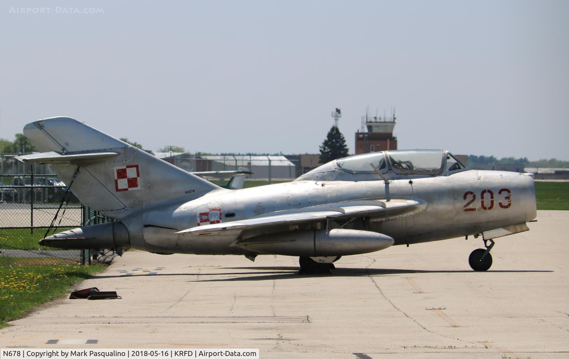 N678, 1953 Mikoyan-Gurevich MiG-15UTI C/N 27003, MiG-15UTI