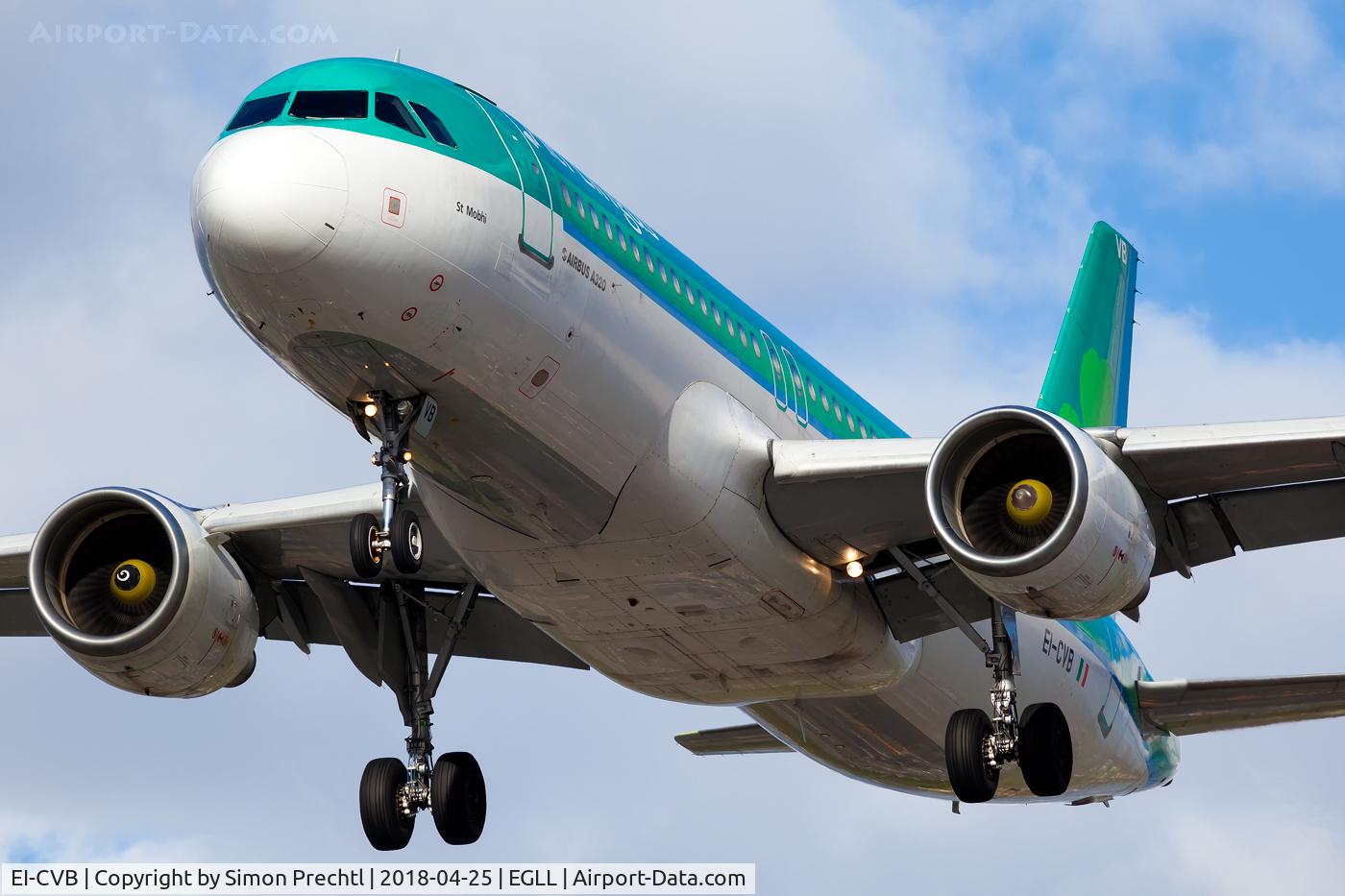 EI-CVB, 2000 Airbus A320-214 C/N 1394, EI-CVB @ London-Heathrow Intl. Airport