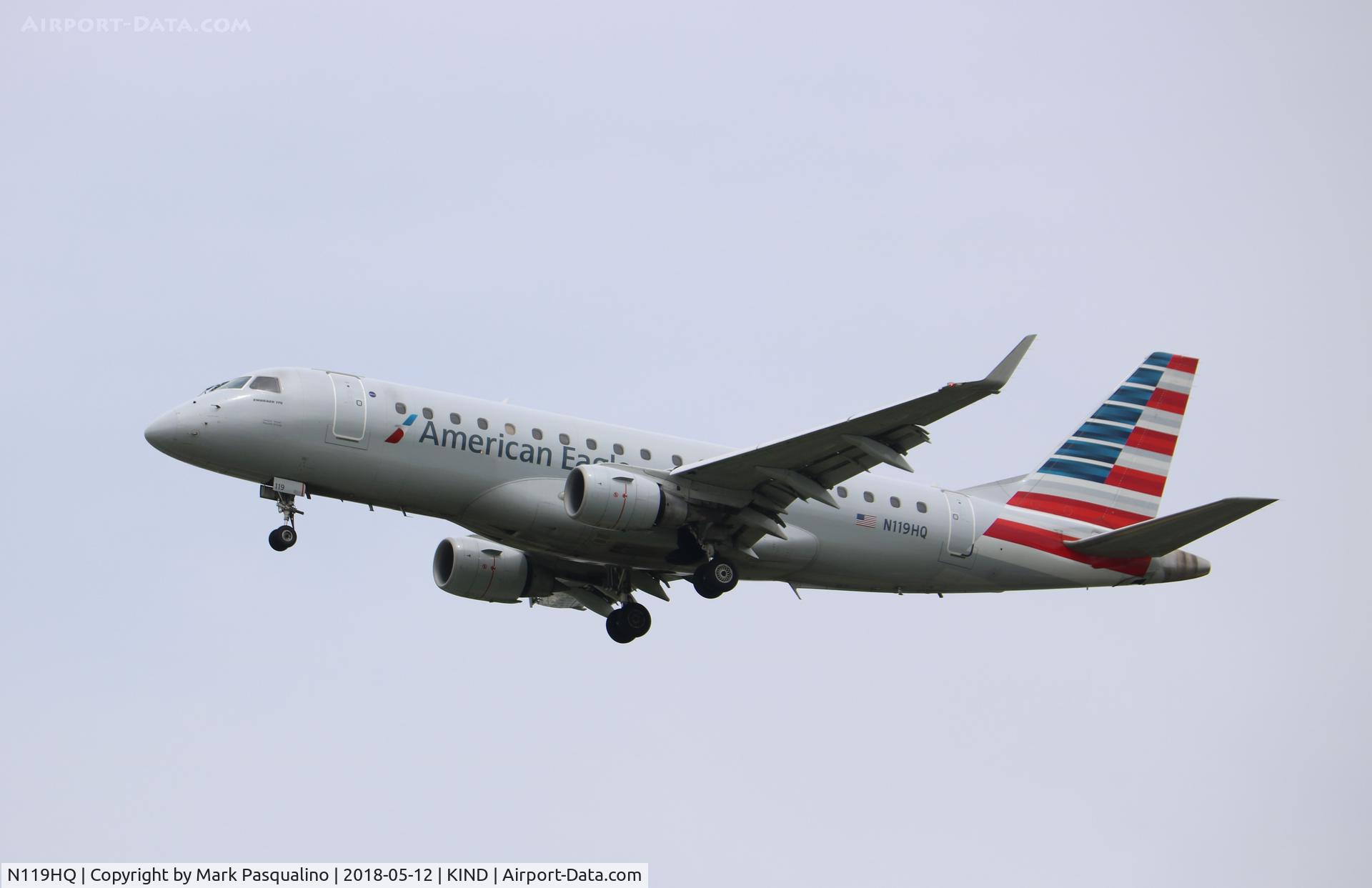 N119HQ, 2007 Embraer 175LR (ERJ-170-200LR) C/N 17000190, ERJ 170-200 LR