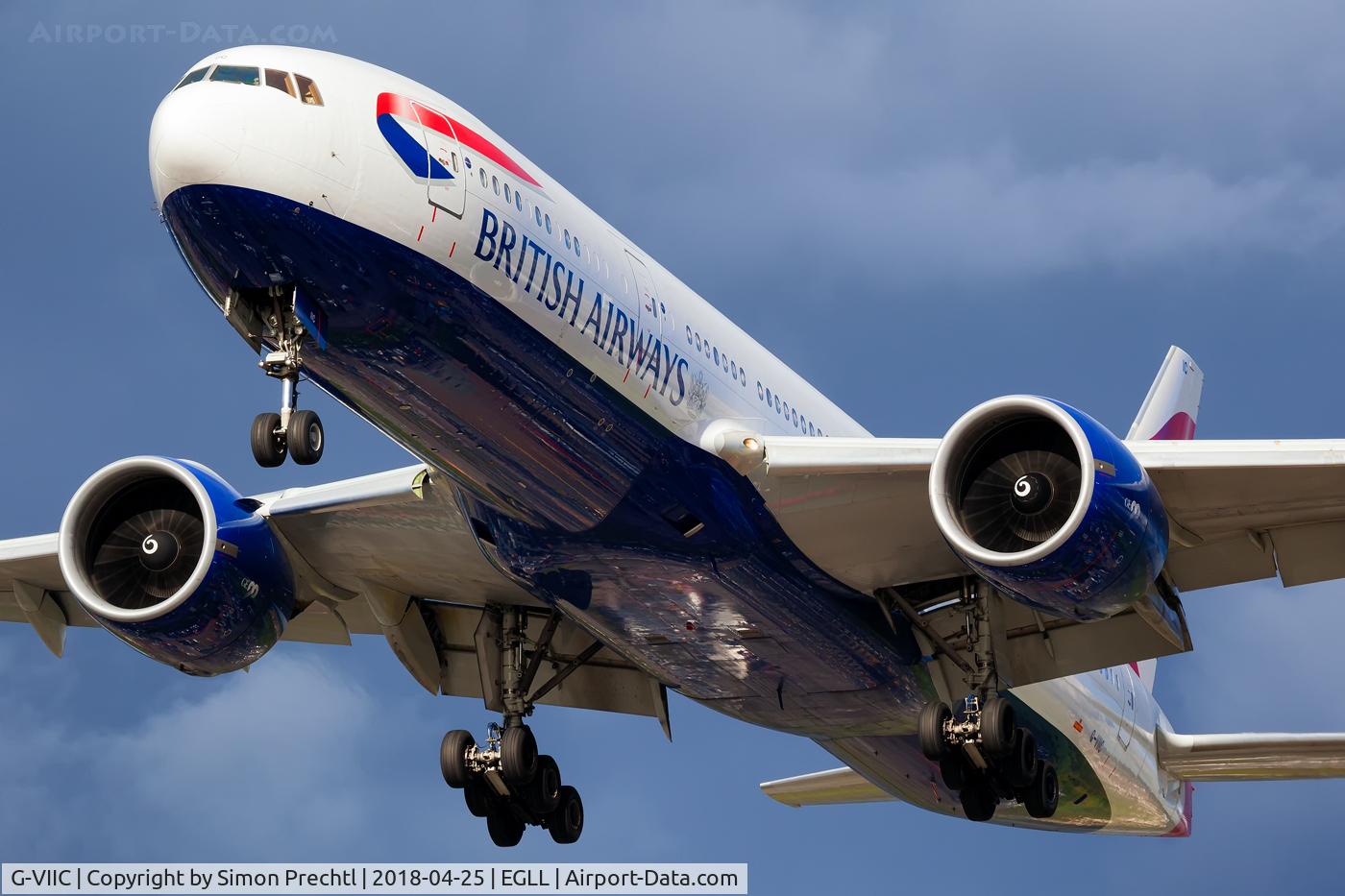 G-VIIC, 1997 Boeing 777-236 C/N 27485, G-VIIC @ London-Heathrow Intl. Airport