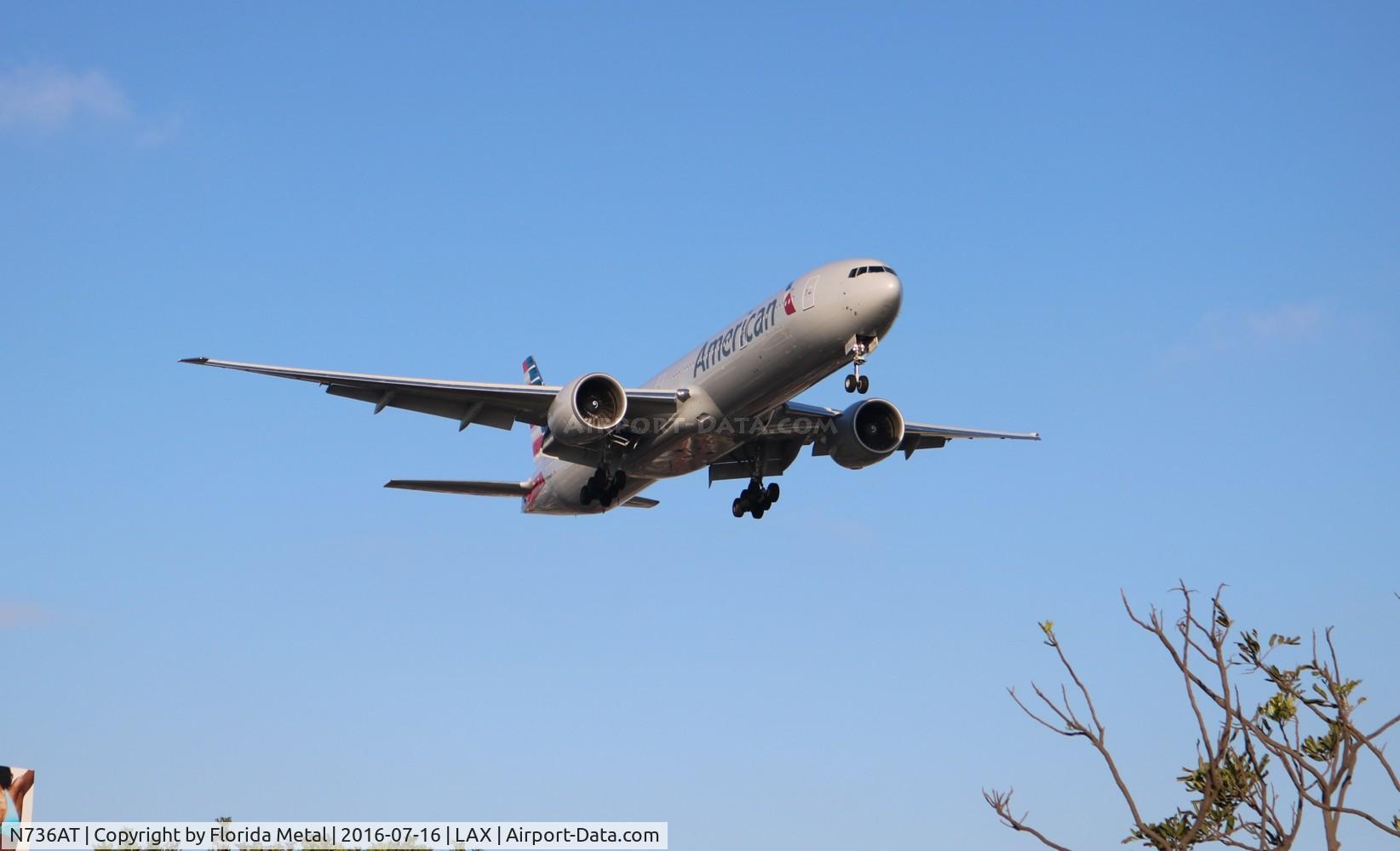 N736AT, 2016 Boeing 777-323/ER C/N 33538, American