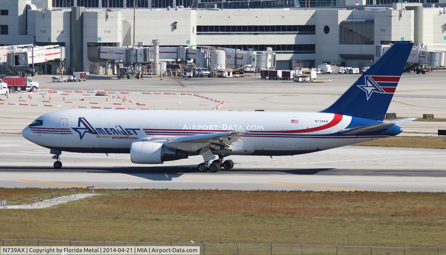 N739AX, 1982 Boeing 767-232 C/N 22216, Amerijet