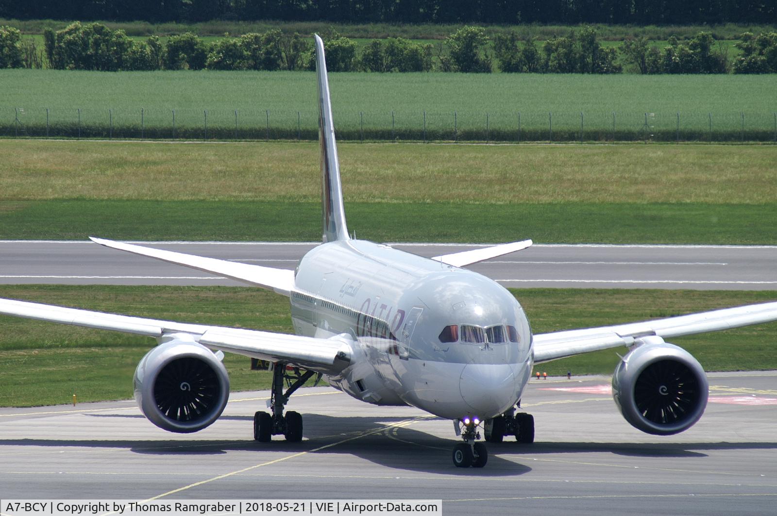 A7-BCY, 2015 Boeing 787-8 Dreamliner C/N 38343, Qatar Airways Boeing 787-8