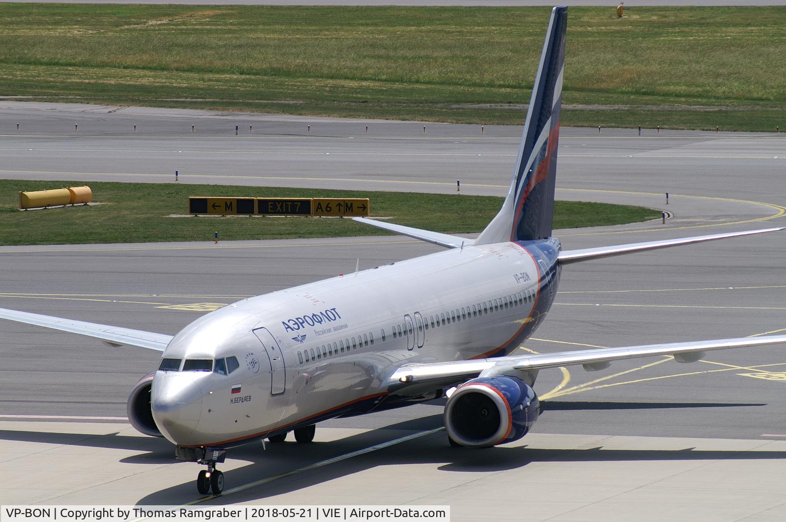VP-BON, 2014 Boeing 737-8LJ C/N 41200, Aeroflot - Russian International Airlines Boeing 737-800