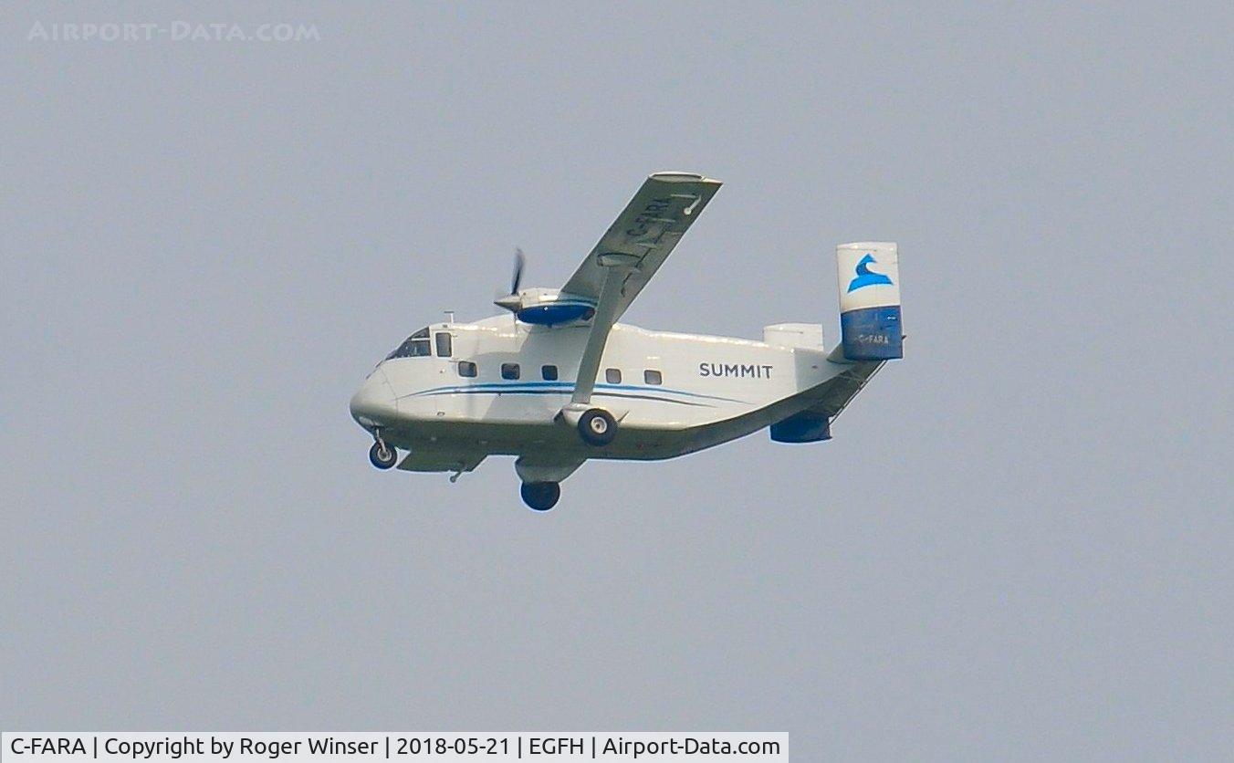 C-FARA, 1980 Short SC-7 Skyvan 3 C/N SH.1970, Skyvan operated by Summit Air downwind.