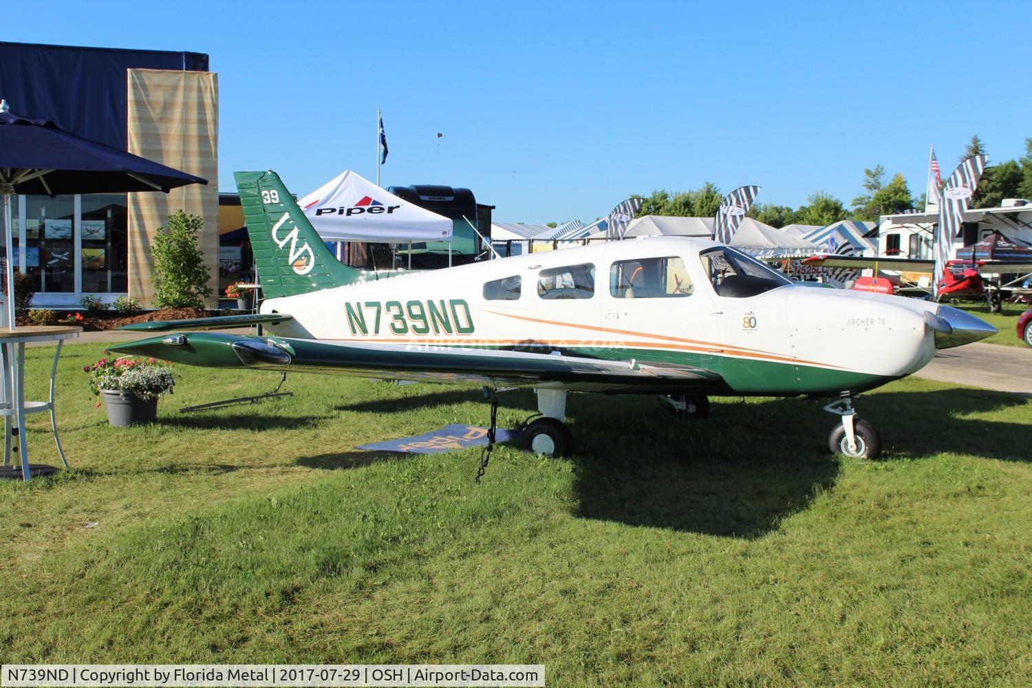 N739ND, 2017 Piper PA-28-181 Archer C/N 2843888, PA-28-181