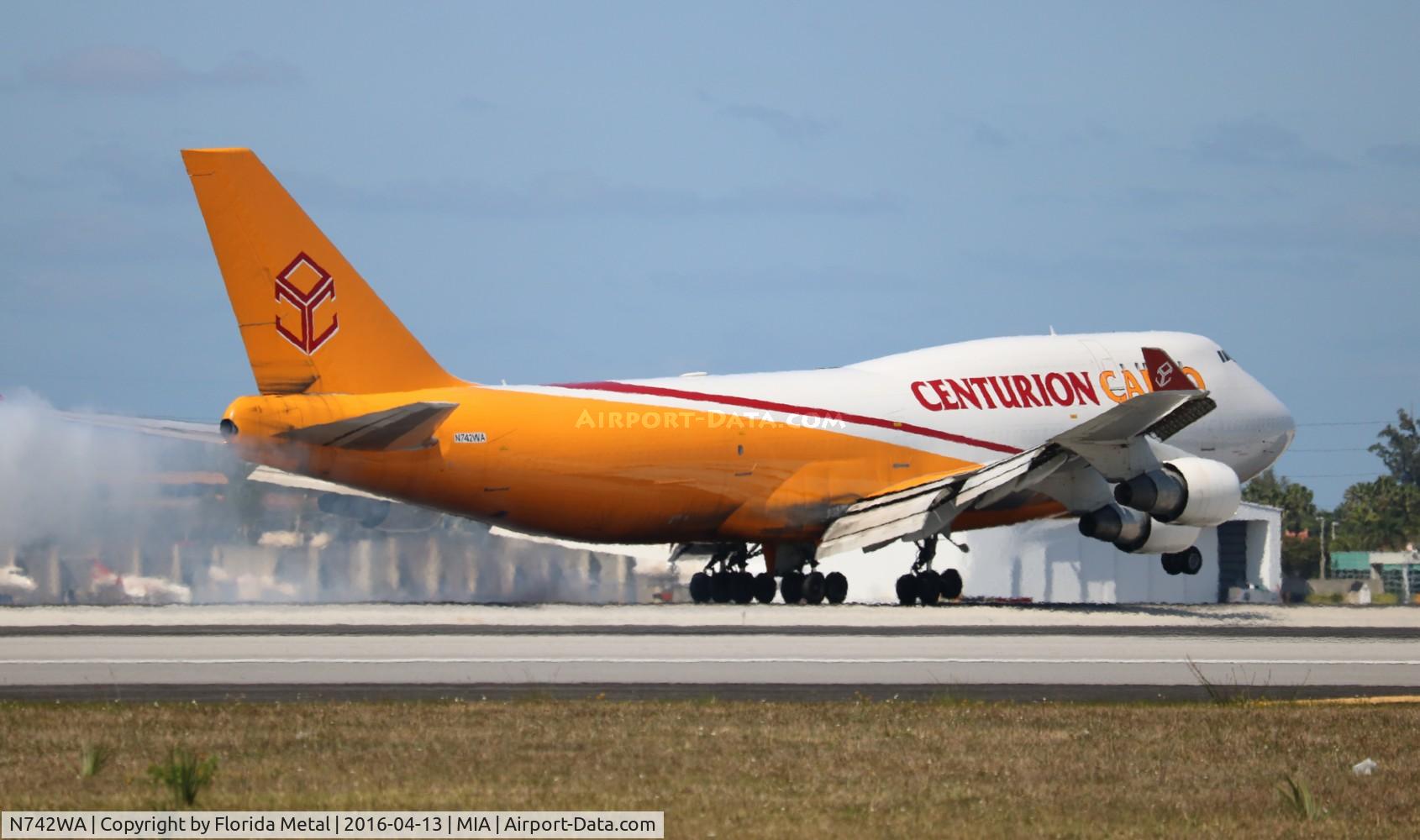 N742WA, 1995 Boeing 747-412 C/N 27071, Centurion Cargo