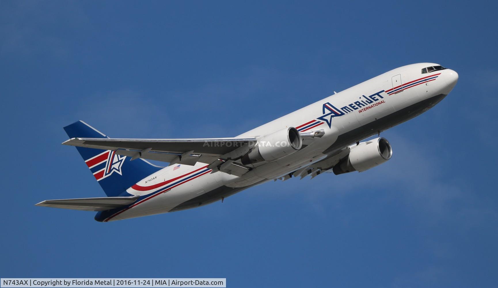 N743AX, 1982 Boeing 767-232 C/N 22218, Amerijet