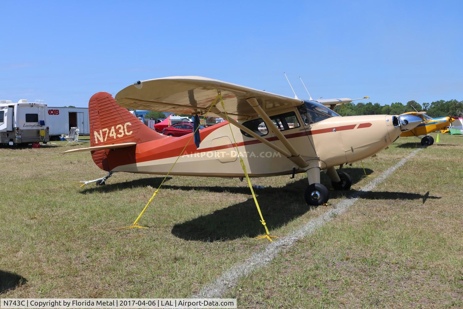 N743C, 1947 Stinson 108-3 Voyager C/N 108-3743, Stinson 108