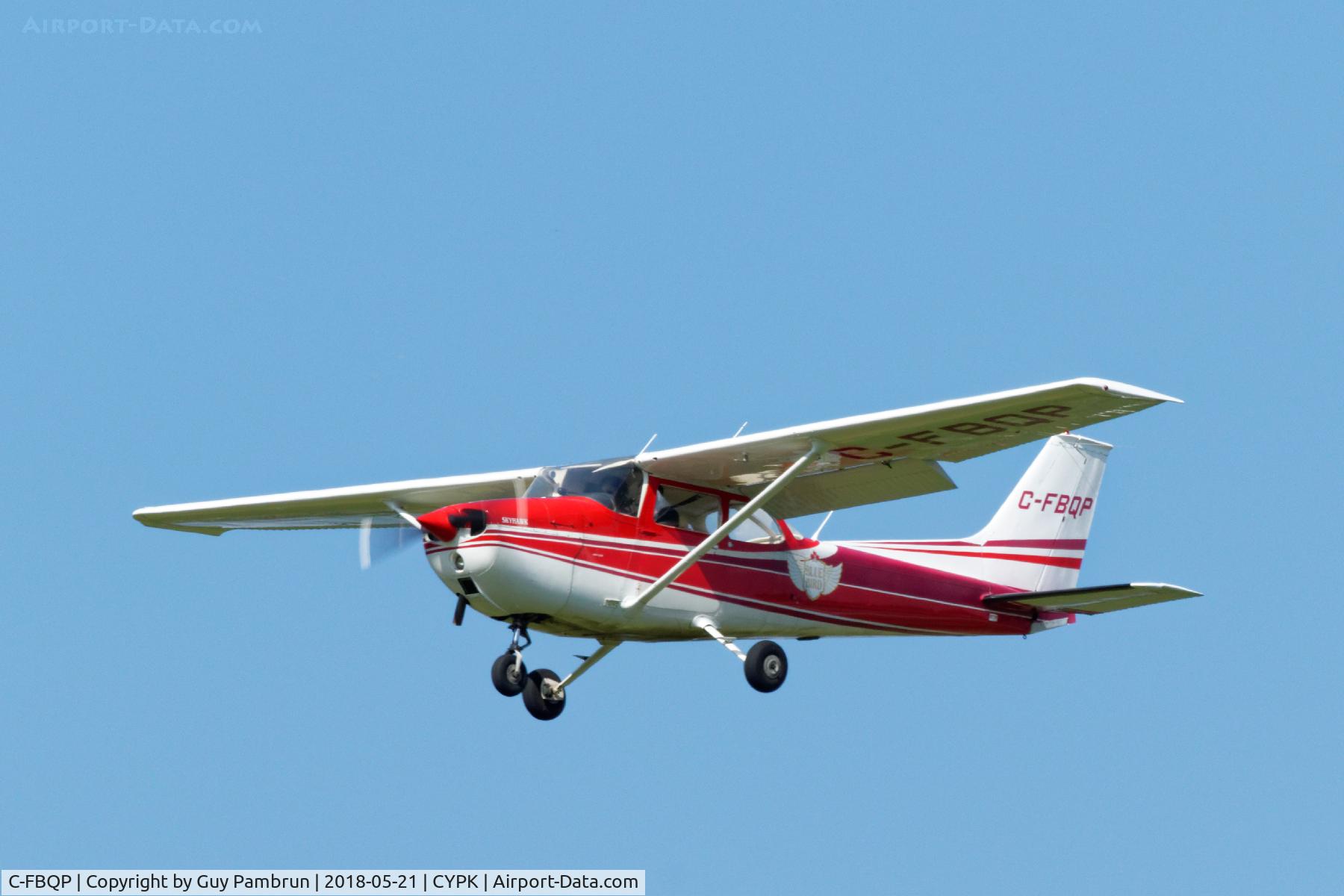 C-FBQP, 1972 Cessna 172L Skyhawk C/N 17260373, Landing