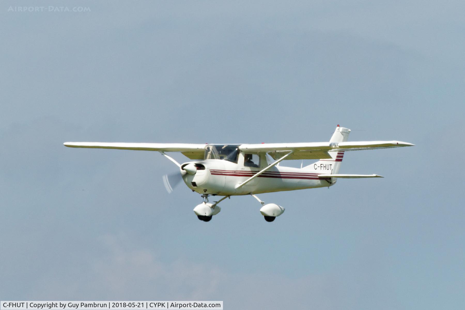 C-FHUT, 1969 Cessna 150J C/N 15070707, Landing