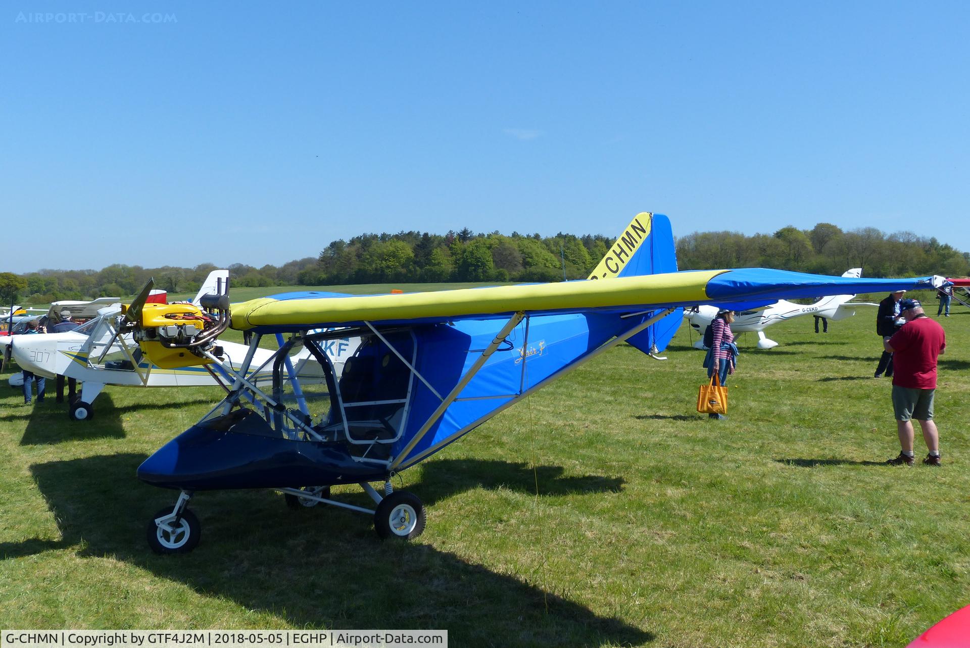G-CHMN, Raj Hamsa X-Air Falcon Jabiru C/N BMAA/HB/632, G-CHMN at Popham 5May18