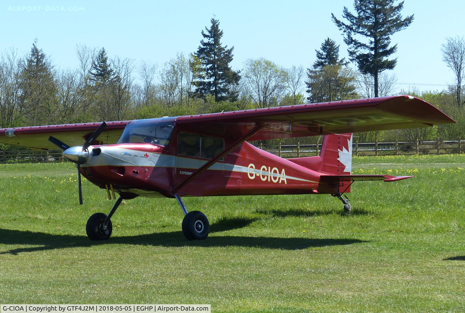 G-CIOA, 2005 Murphy Rebel C/N 629R, G-CIOA at Popham 5May18