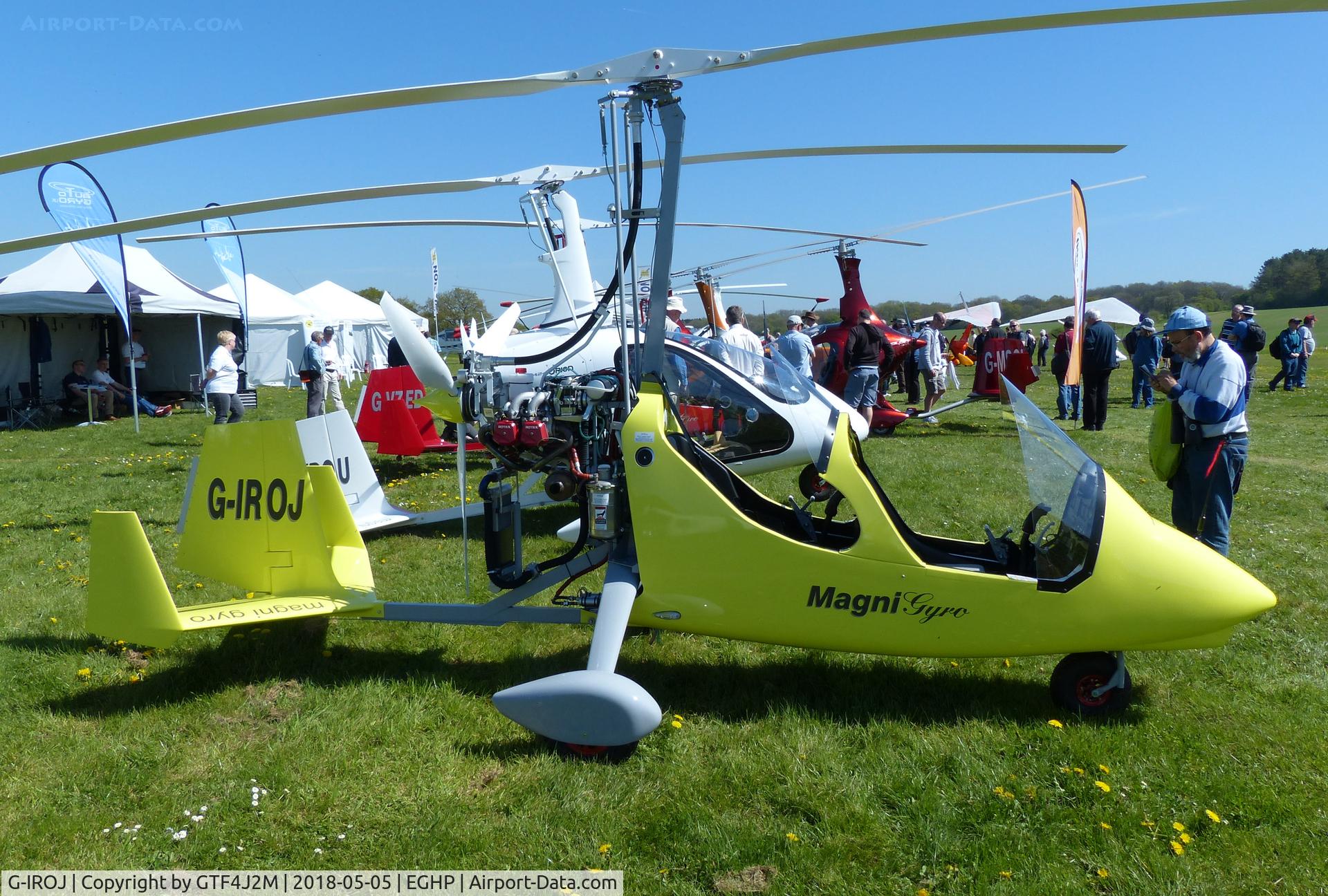 G-IROJ, 2018 Magni Gyro M-16C Tandem Trainer C/N 16-18-1144, G-IROJ at Popham 5May18