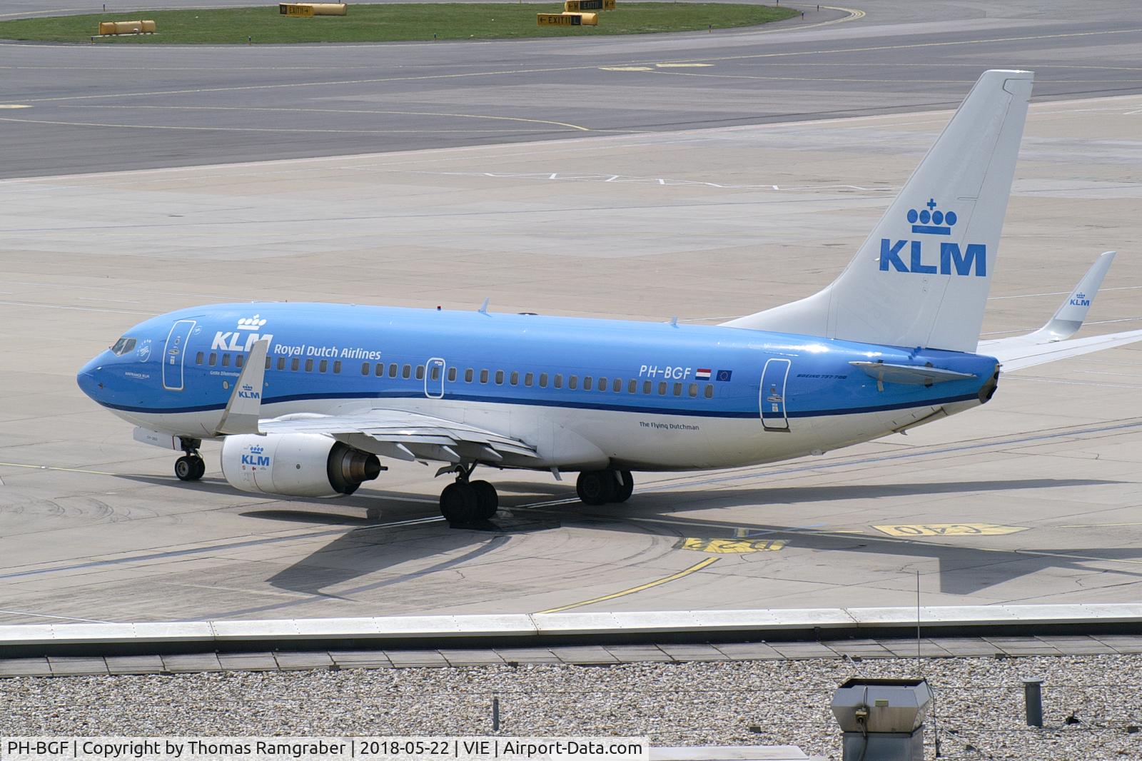 PH-BGF, 2008 Boeing 737-7K2 C/N 30365, KLM - Royal Dutch Airlines Boeing 737-700