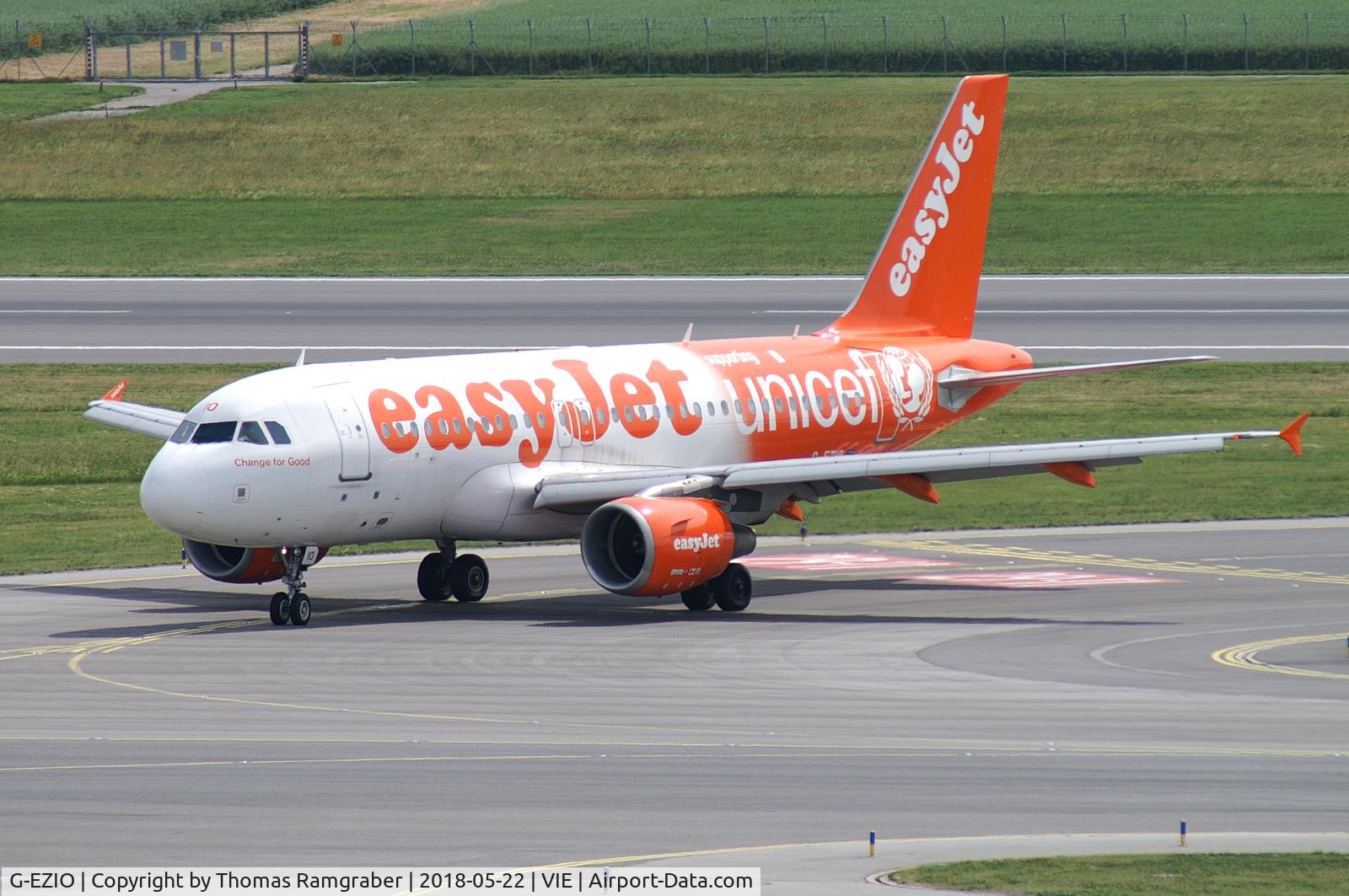 G-EZIO, 2005 Airbus A319-111 C/N 2512, EasyJet Airline Airbus A319