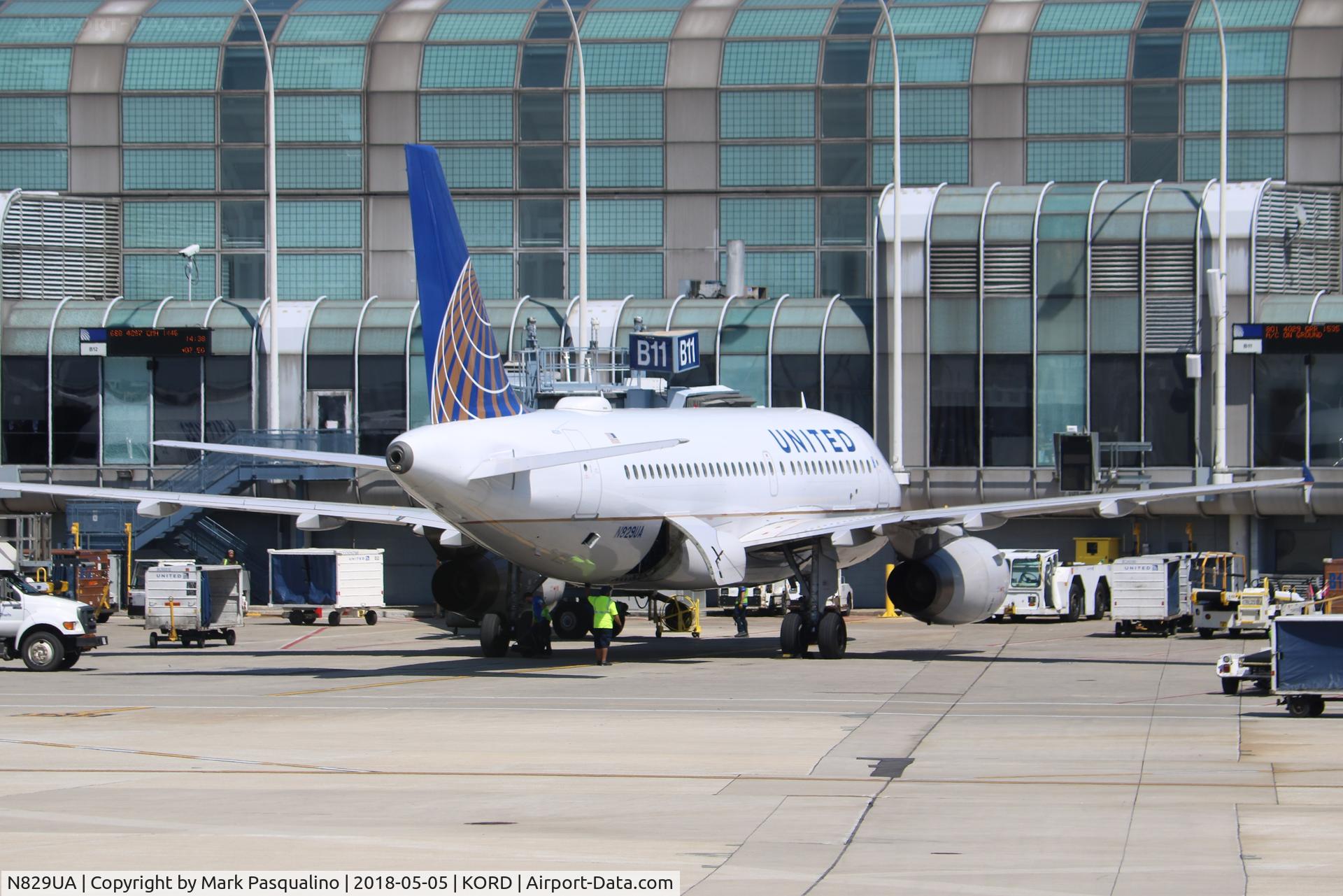 N829UA, 2000 Airbus A319-131 C/N 1211, Airbus A319