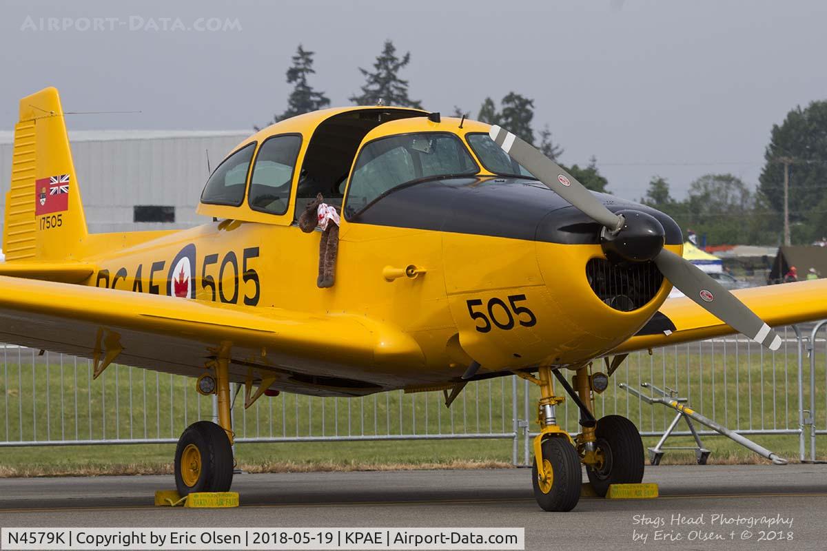 N4579K, 1948 Ryan Navion C/N NAV-4-1579, 1948 Ryan at the 2018 Paine Field GA Day.