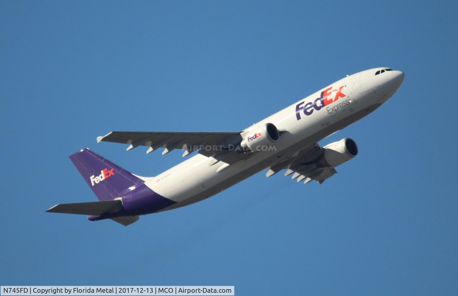 N745FD, 1992 Airbus A300B4-622R C/N 668, Fed Ex
