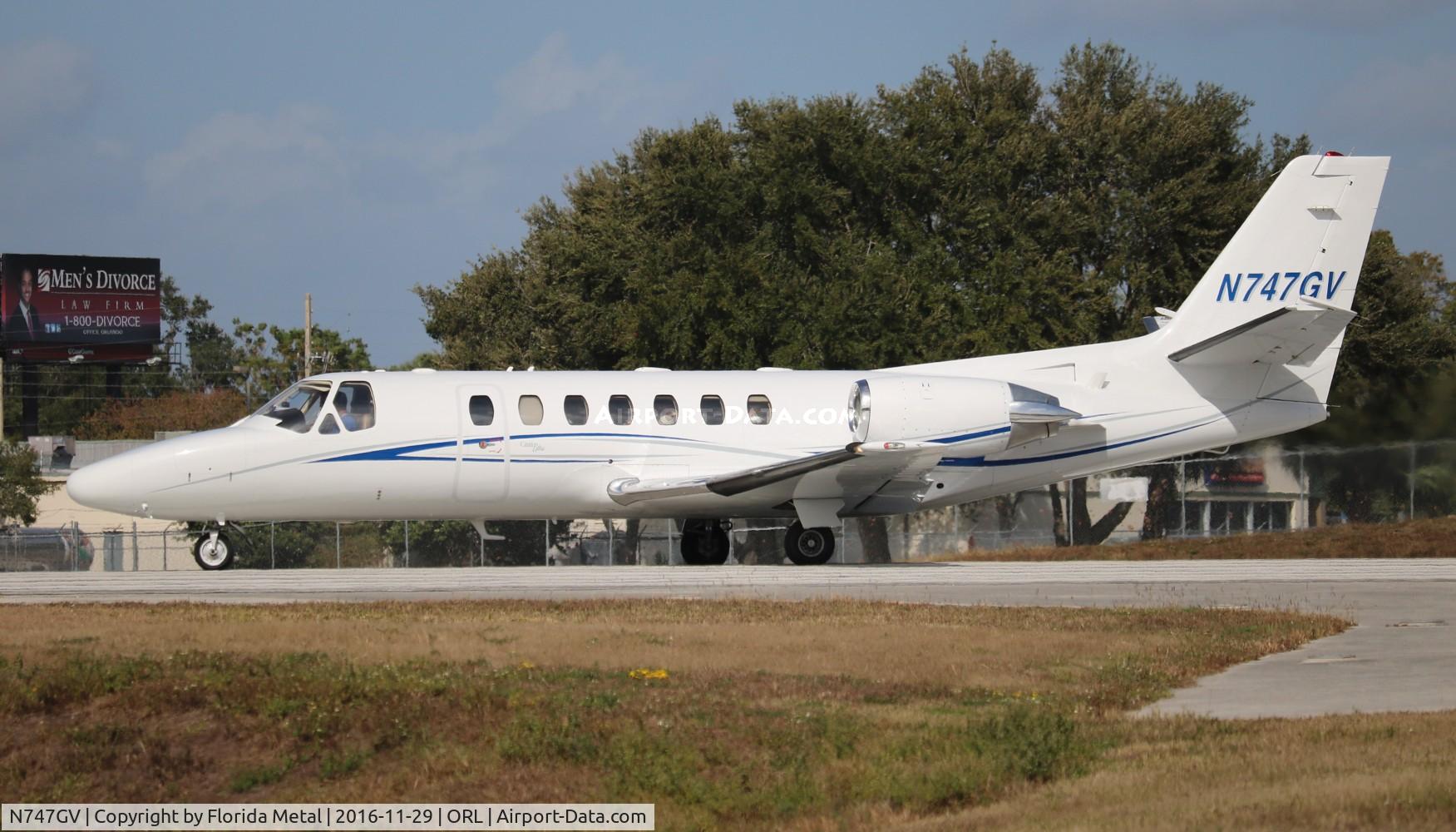 N747GV, 1996 Cessna 560 C/N 560-0367, Citation 560