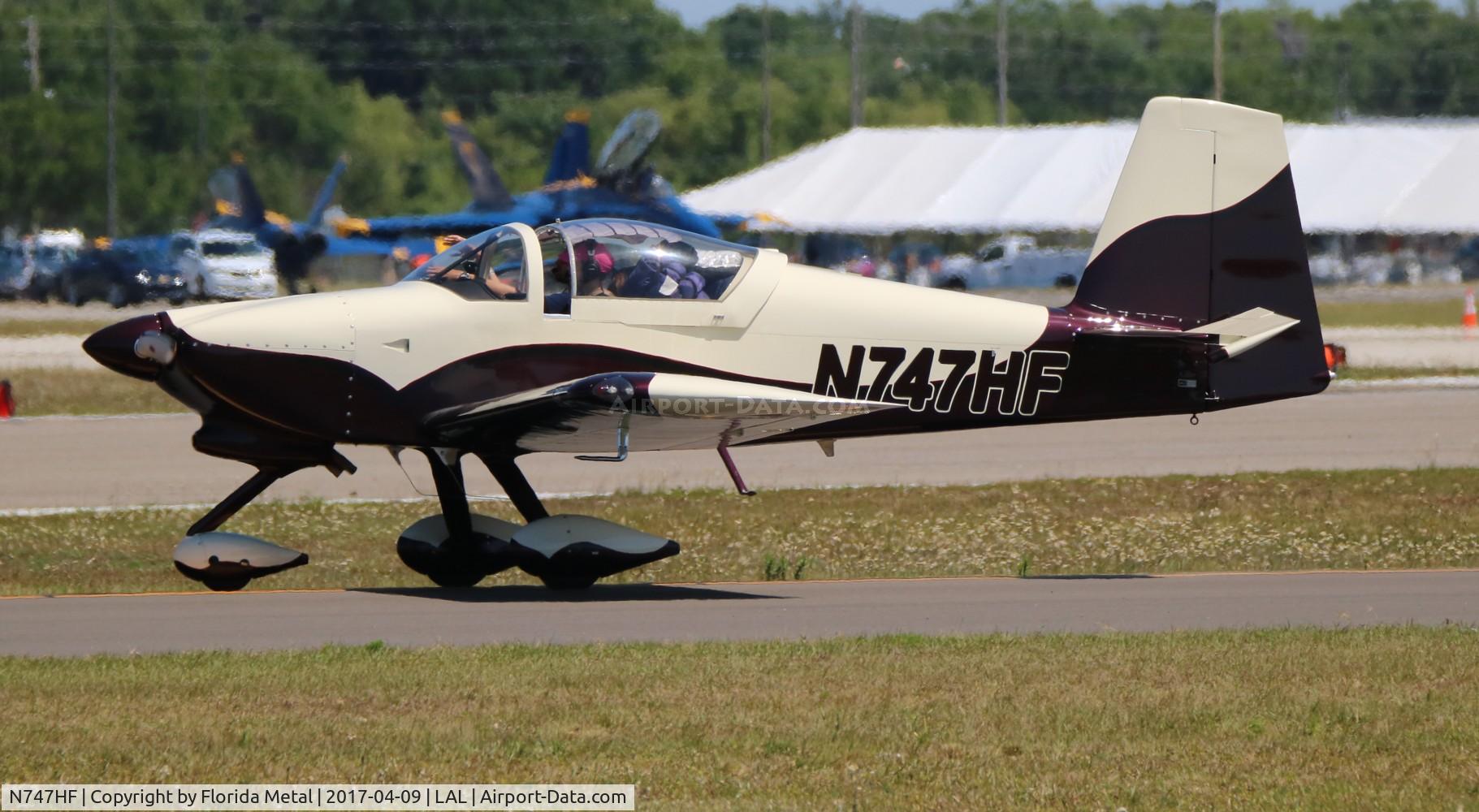 N747HF, Vans RV-7A C/N 71276, Vans RV-7A