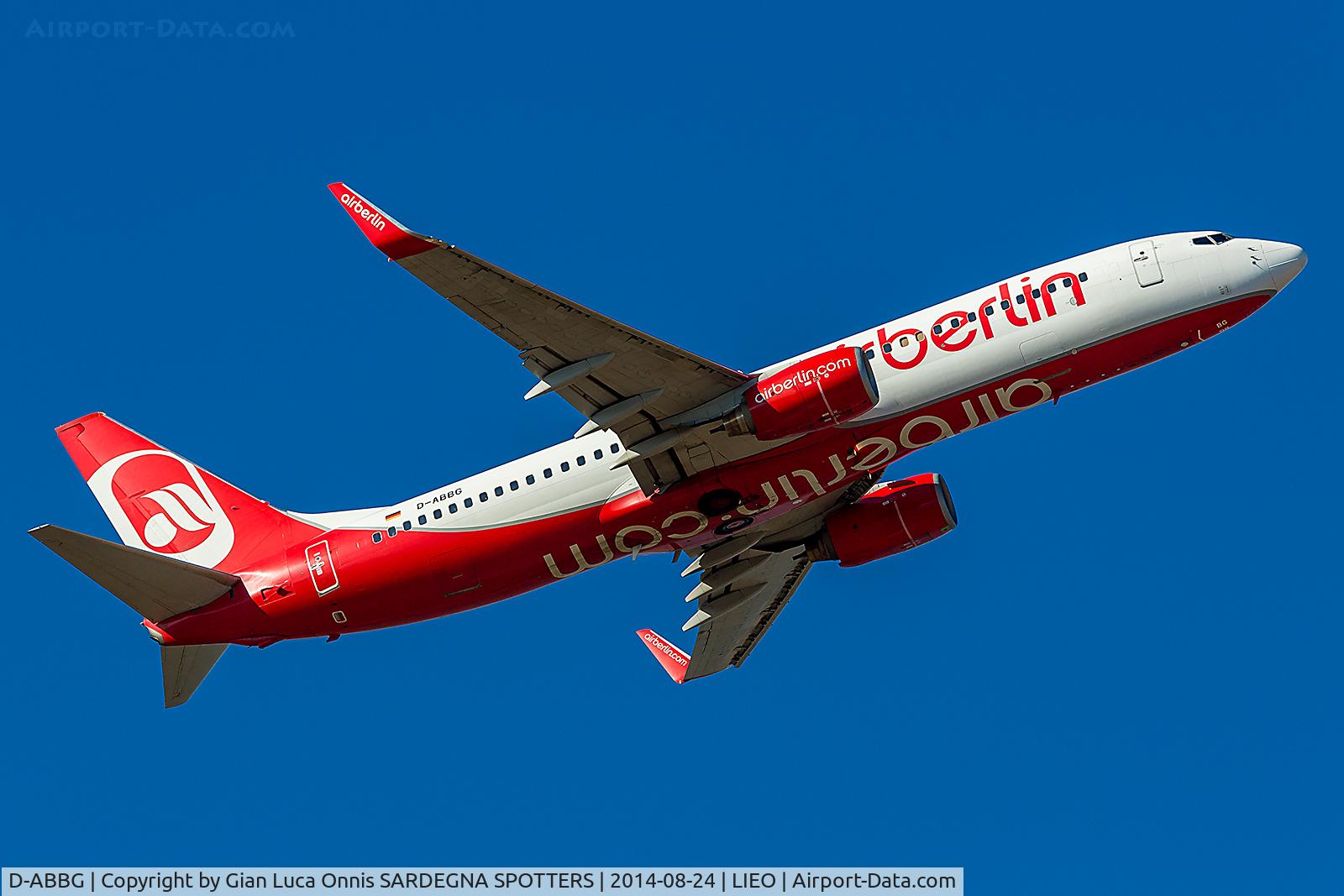 D-ABBG, 2002 Boeing 737-86J C/N 32918, TAKE OFF