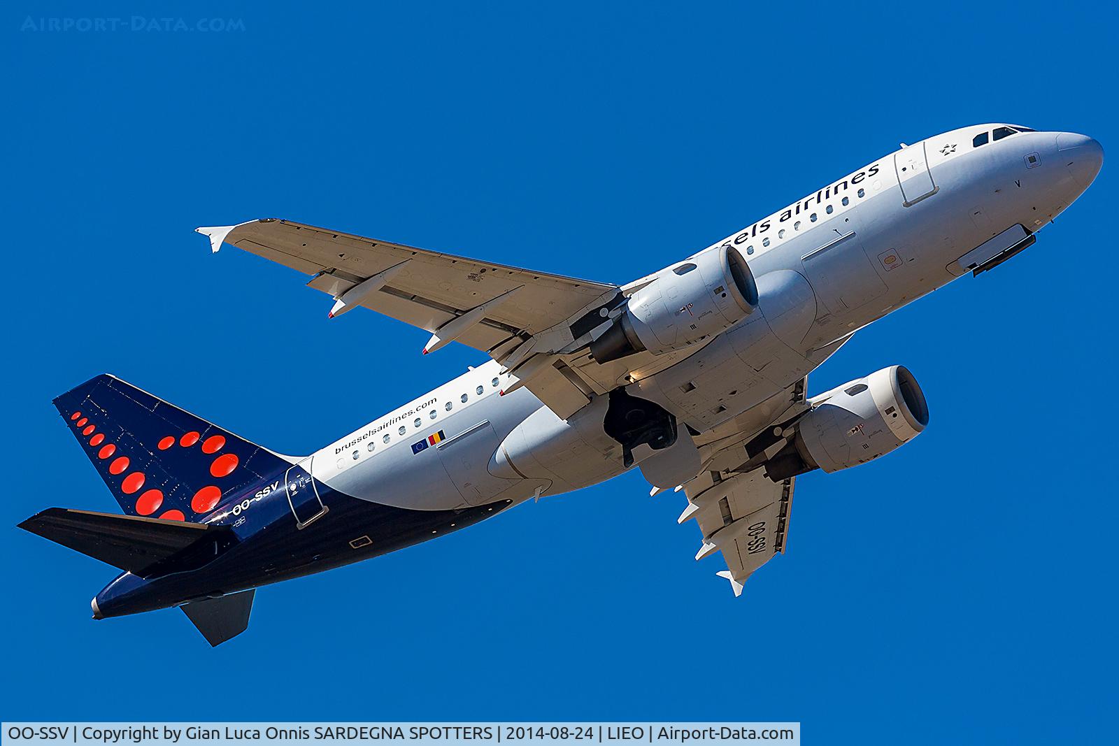 OO-SSV, 2004 Airbus A319-111 C/N 2196, TAKE OFF