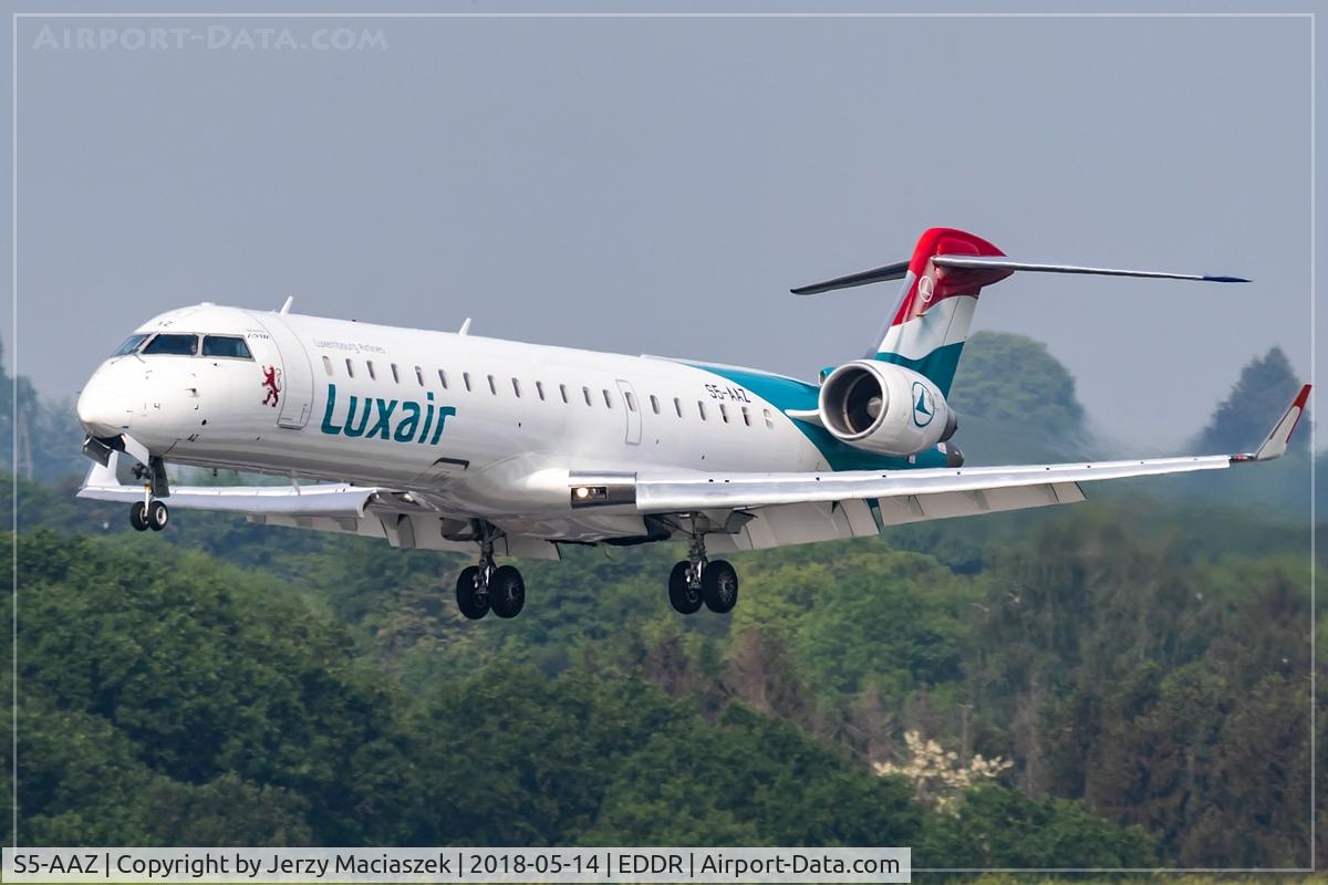 S5-AAZ, 2001 Canadair CRJ-700 (CL-600-2C10) Regional Jet C/N 10014, Canadair CRJ-700