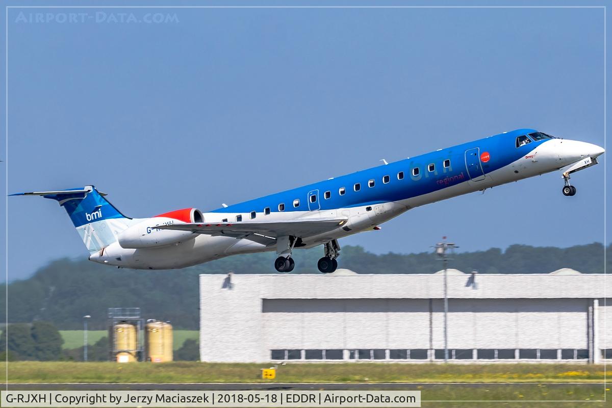 G-RJXH, 2001 Embraer EMB-145EP (ERJ-145EP) C/N 145442, Embraer EMB-145EP