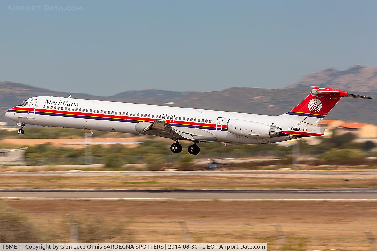 I-SMEP, 1989 McDonnell Douglas MD-82 (DC-9-82) C/N 49740, LANDING 23