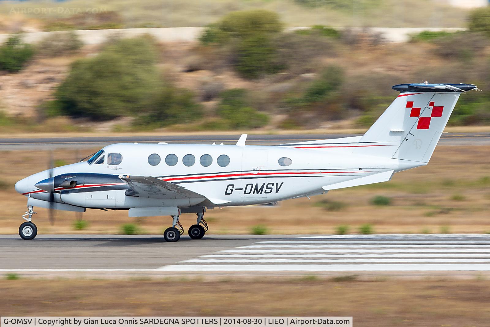 G-OMSV, 2009 Hawker Beechcraft B200GT King Air King Air C/N BY-96, TAKEOFF 23