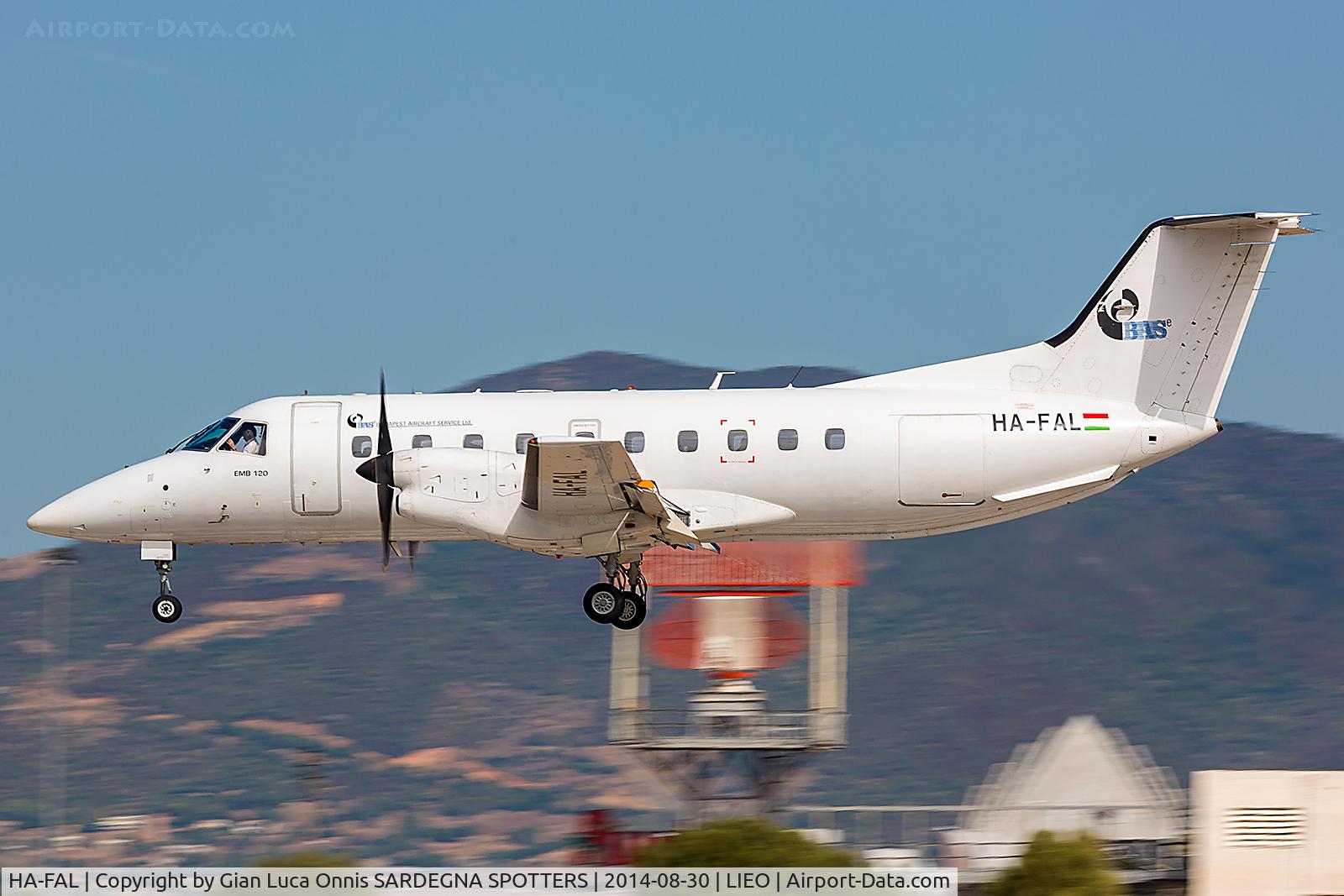 HA-FAL, 1990 Embraer EMB-120 Brasilia C/N 120176, LANDING 23