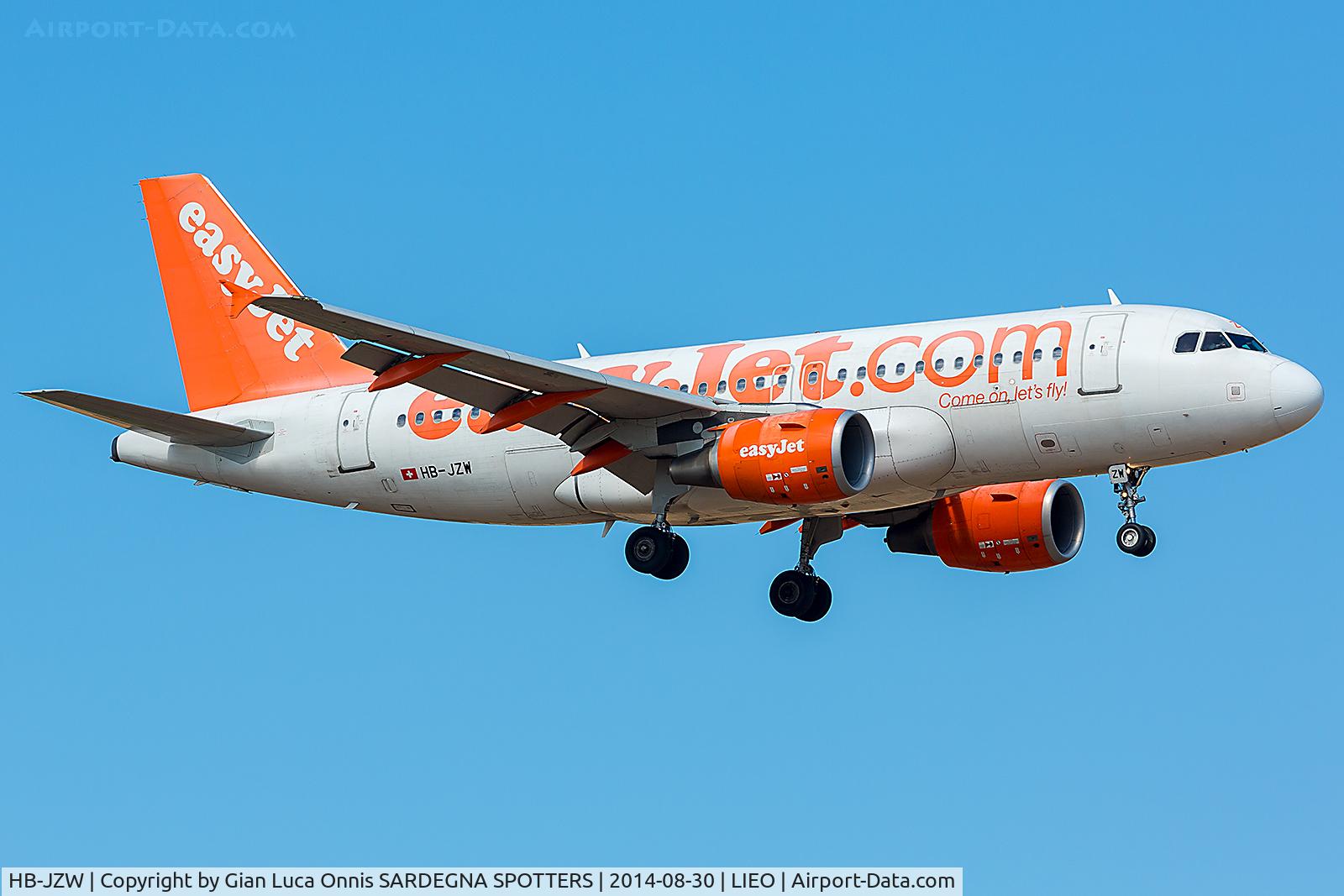 HB-JZW, 2006 Airbus A319-111 C/N 2729, LANDING 05