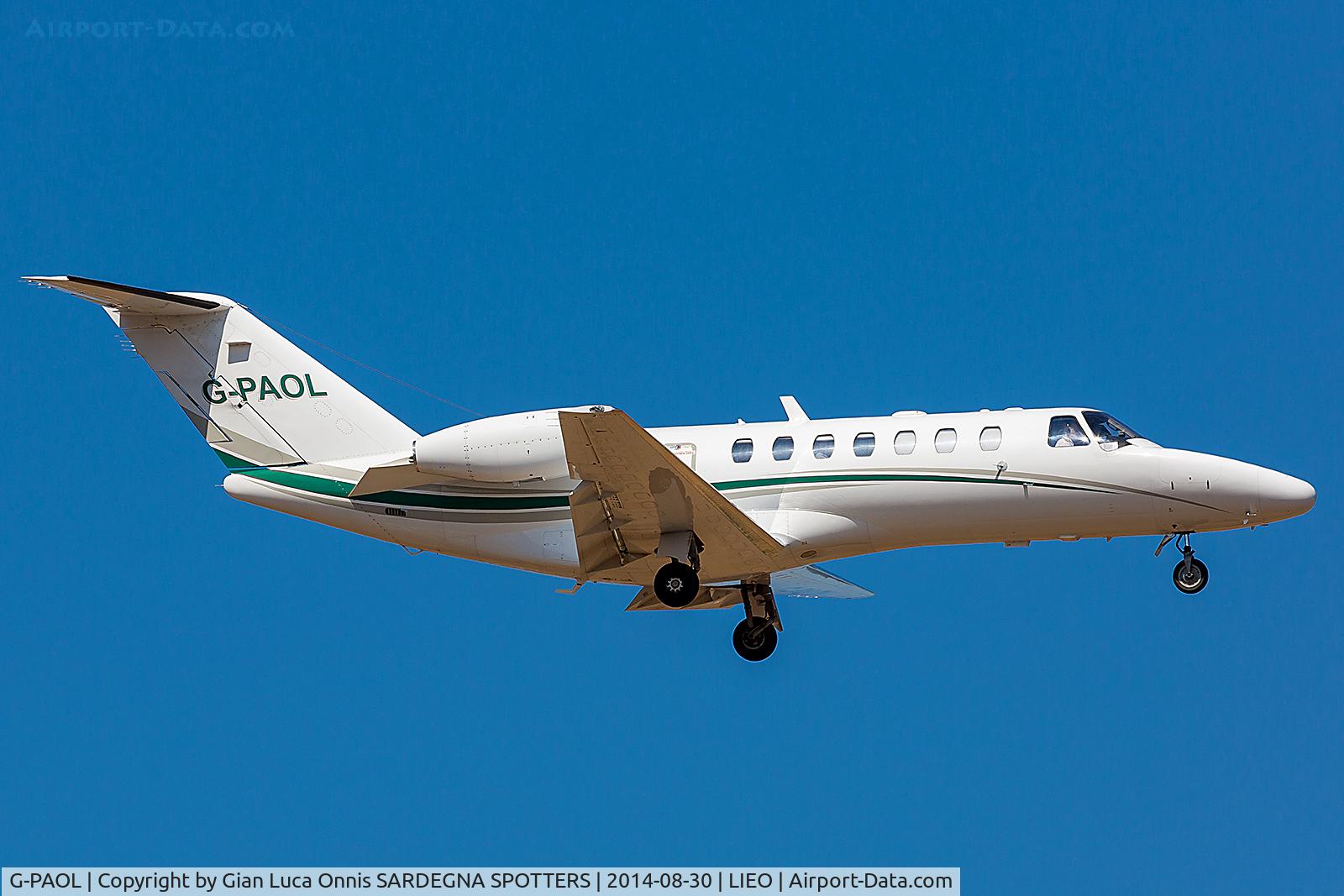G-PAOL, 2008 Cessna 525B CitationJet CJ3 C/N 525B-0232, LANDING 05