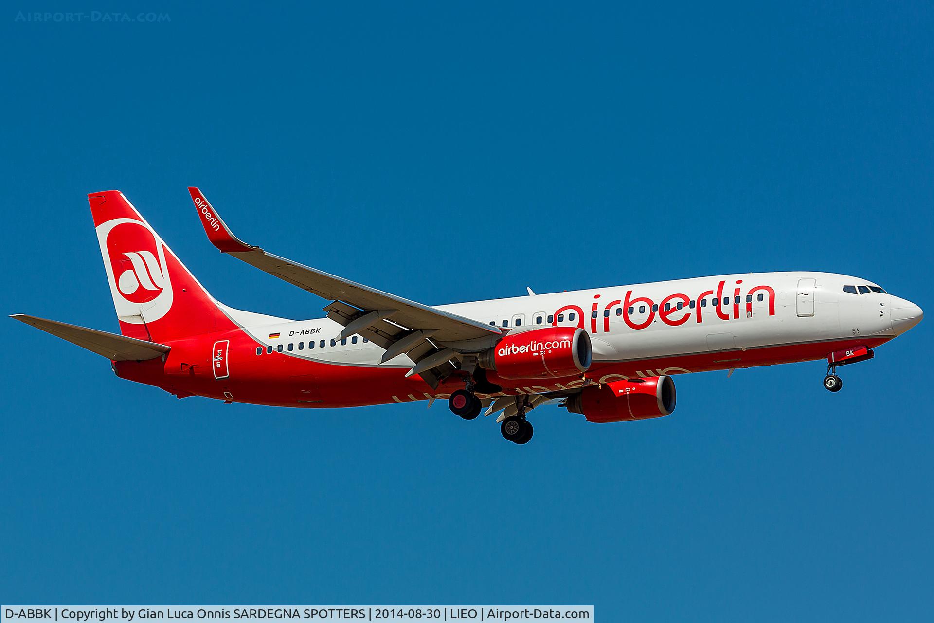 D-ABBK, 2003 Boeing 737-8BK C/N 33013, LANDING 05