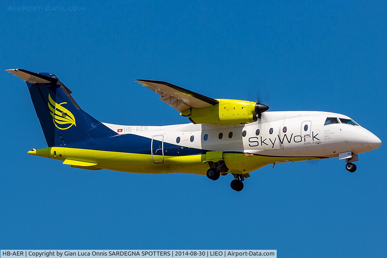 HB-AER, 1996 Dornier 328-110 C/N 3066, LANDING 05