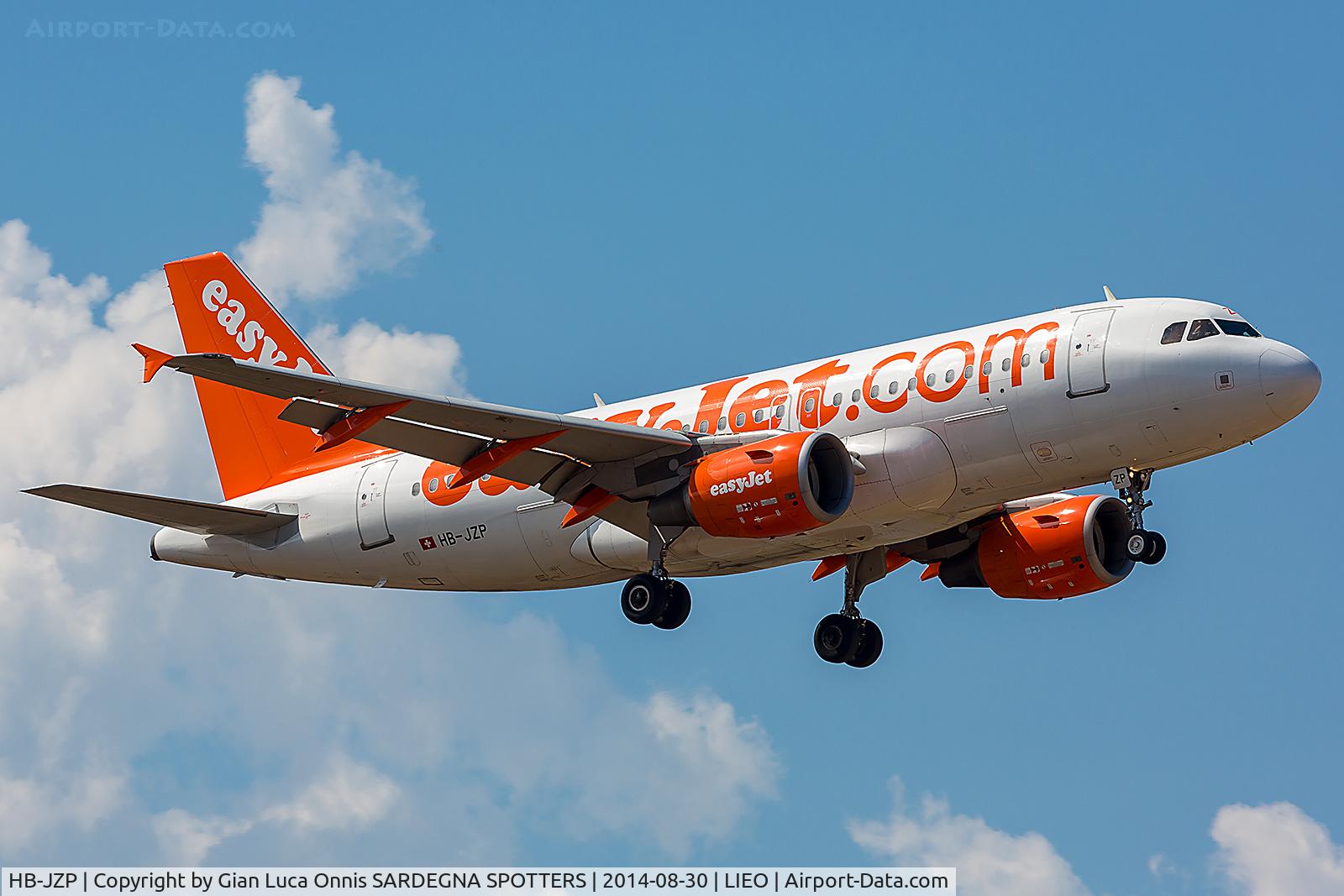 HB-JZP, 2005 Airbus A319-111 C/N 2427, LANDING 05