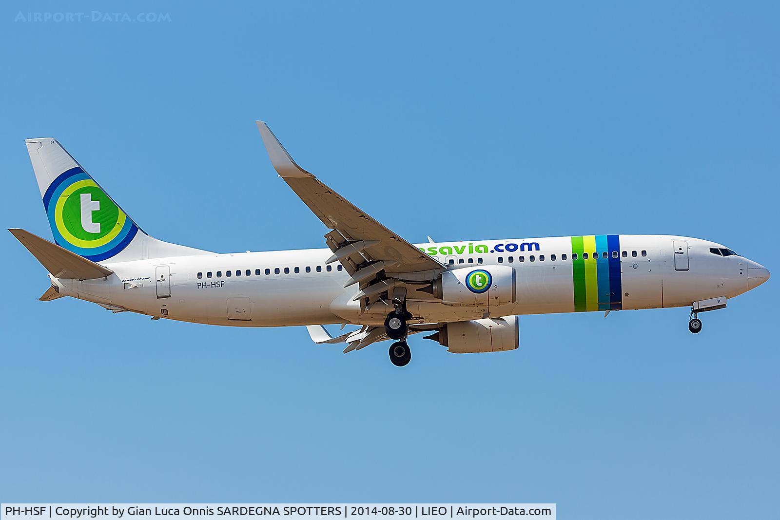 PH-HSF, 2012 Boeing 737-8K2 C/N 39261, LANDING 05