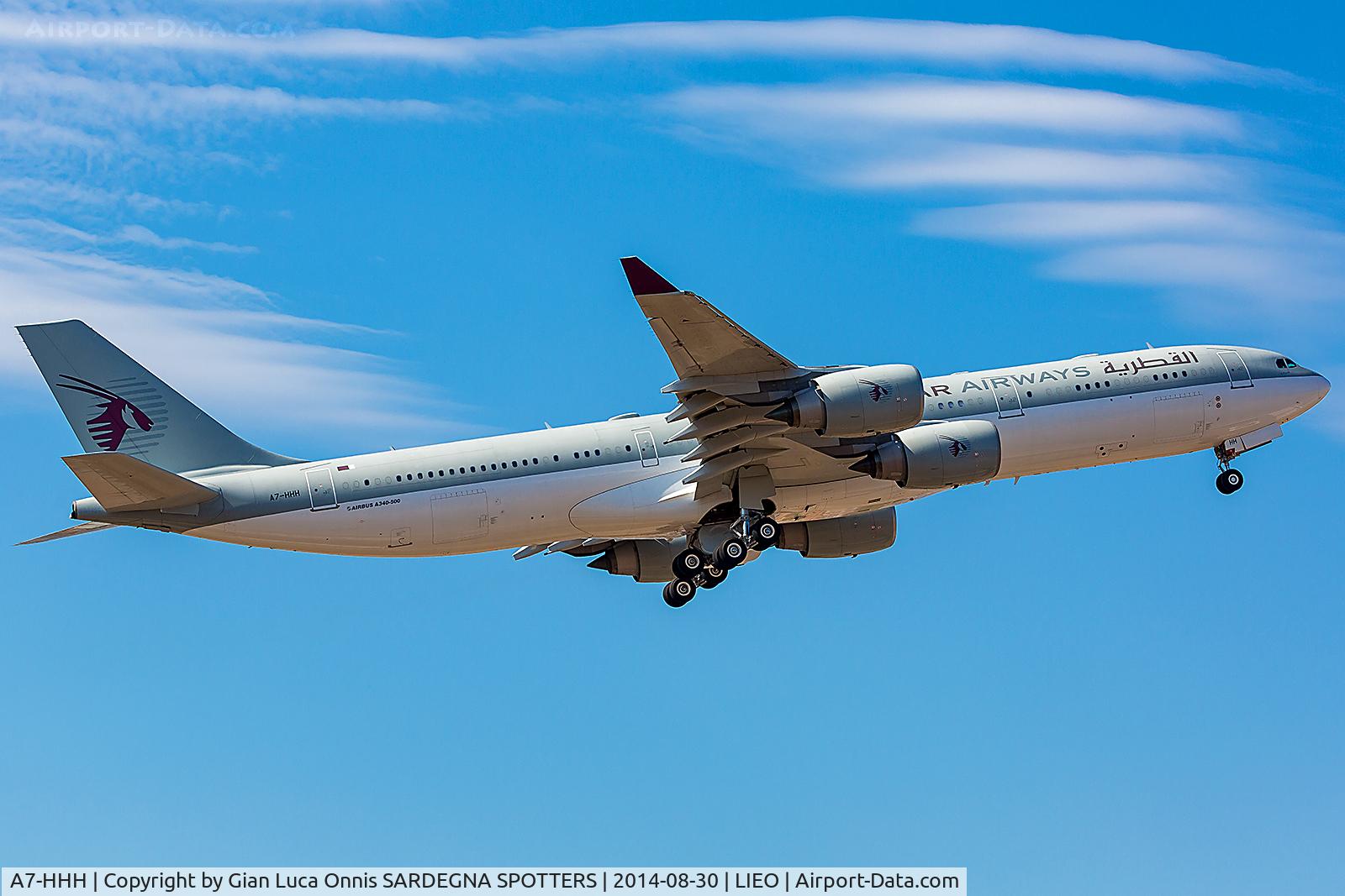 A7-HHH, 2003 Airbus A340-541 C/N 495, TAKEOFF RW05