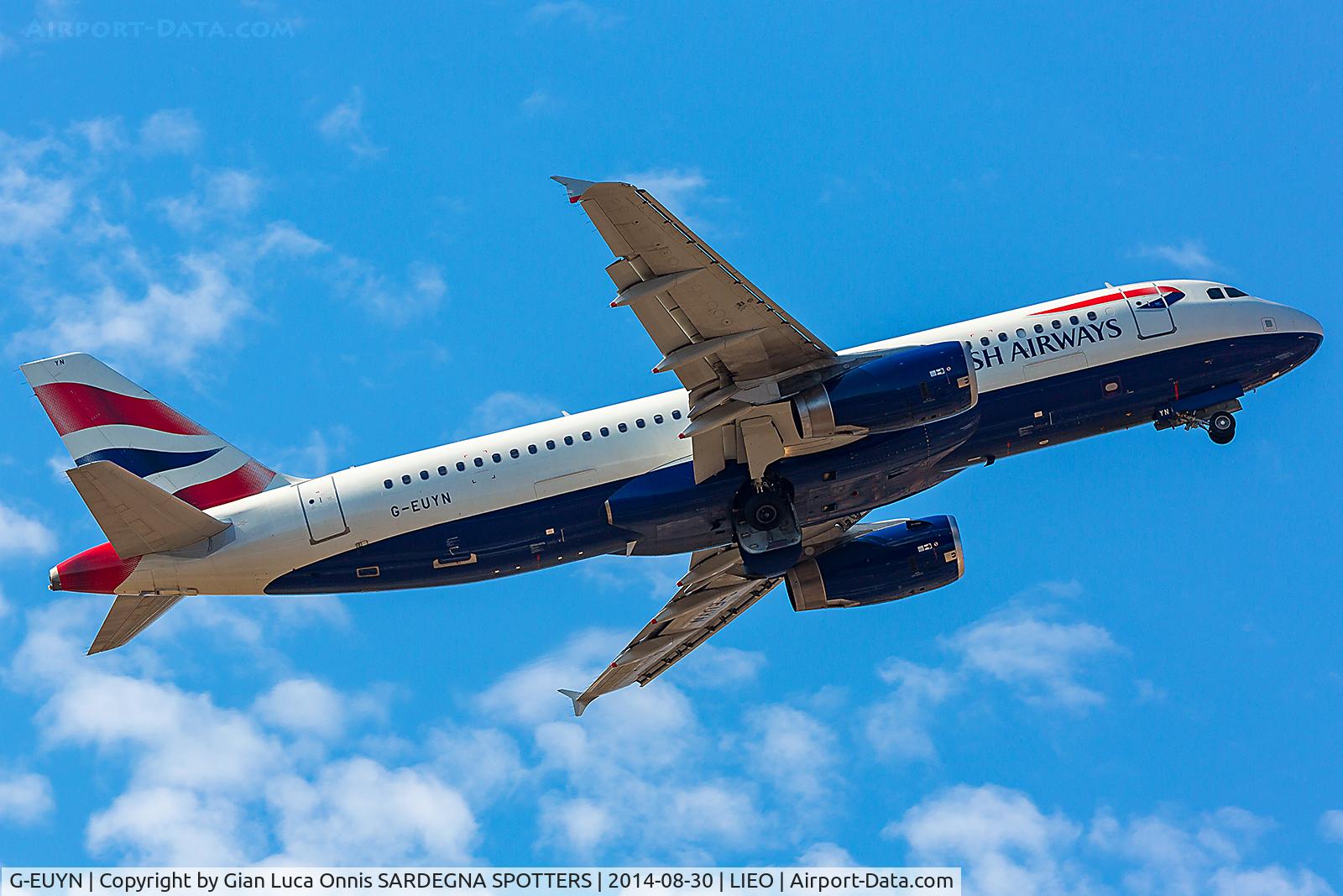 G-EUYN, 2011 Airbus A320-232 C/N 4975, TAKEOFF RW05